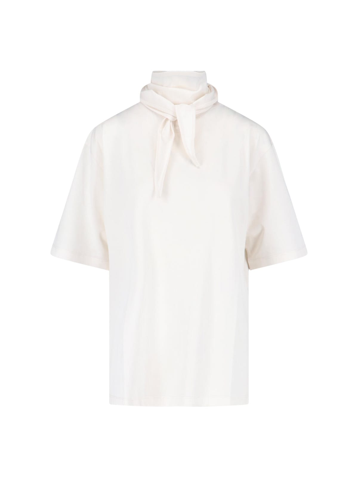 Carven T-shirt With Scarf