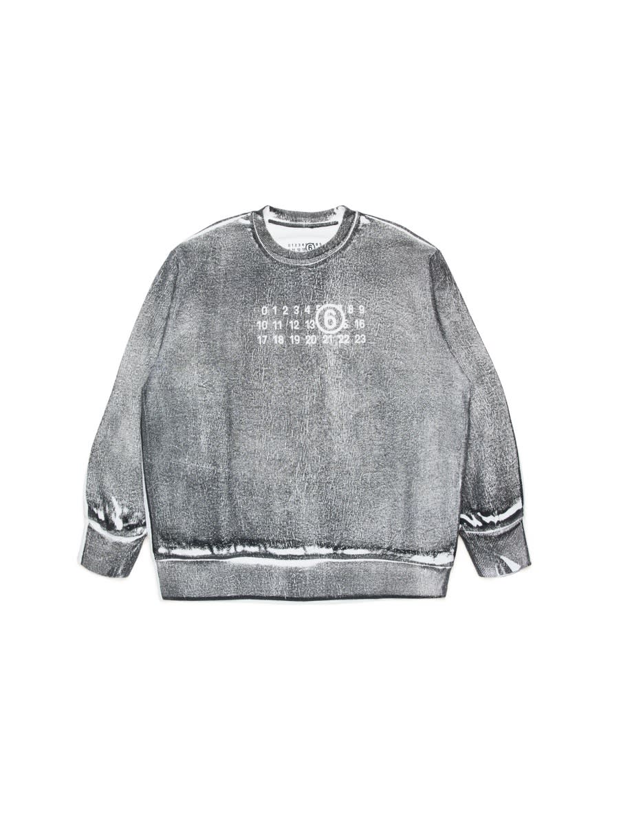 Mm6 Maison Margiela Kids' Mm6s96u In Grey