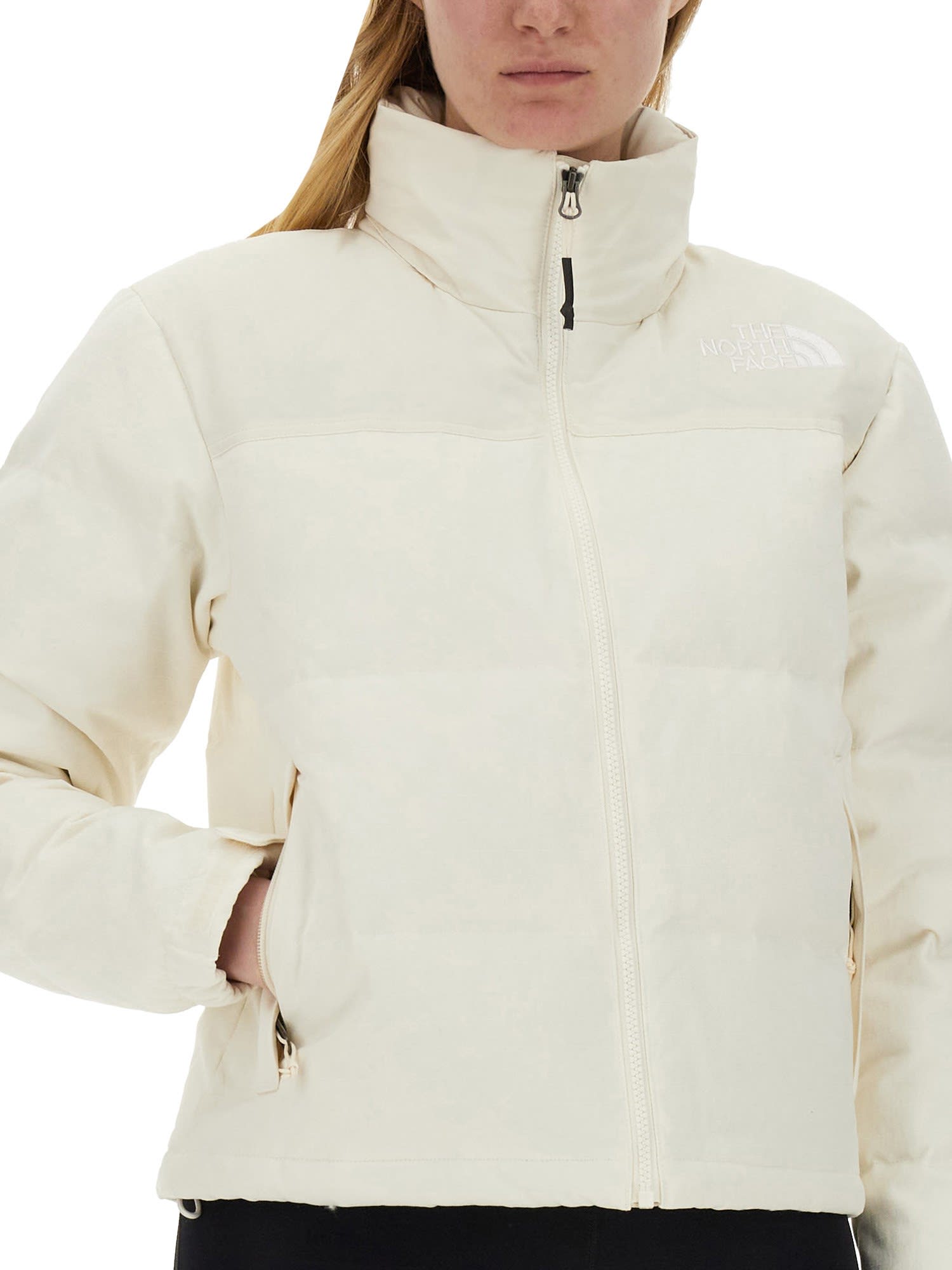 Shop The North Face Jacket With Logo In White