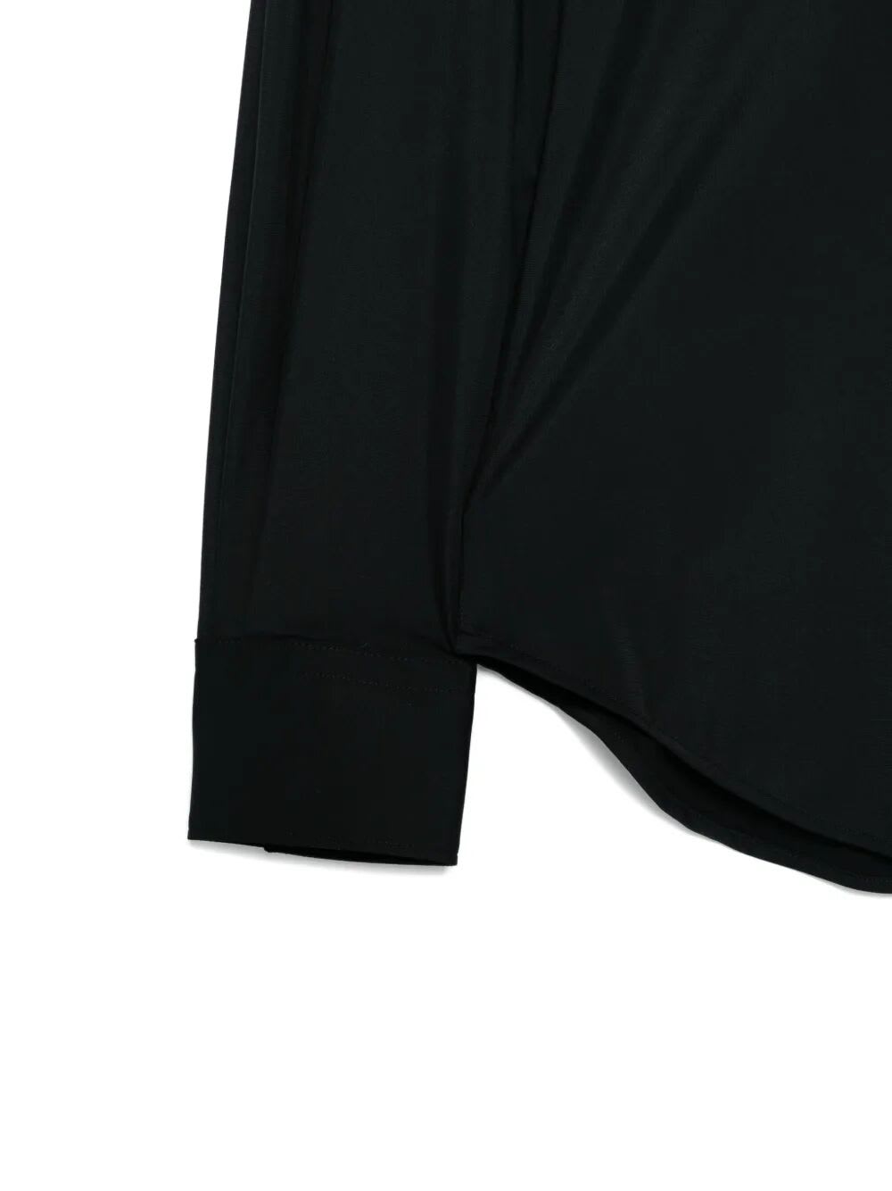 Xacus Long-sleeve Shirt In Black
