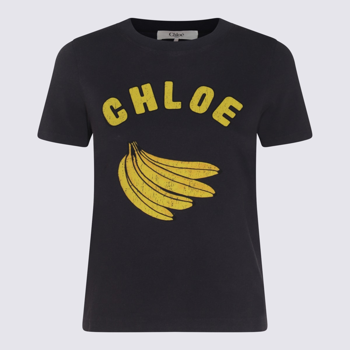 Chloé Black Cotton T-shirt