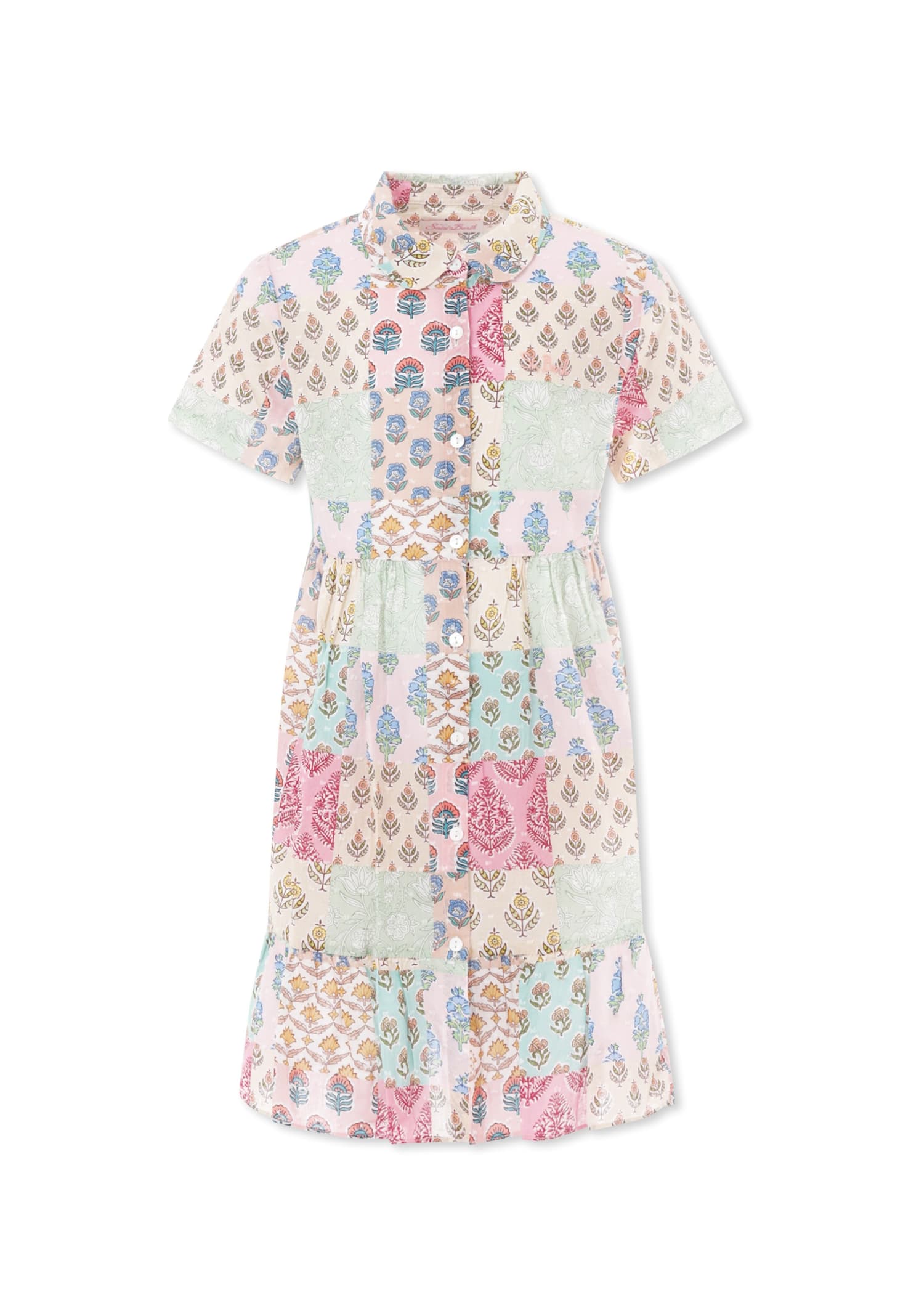 Mc2 Saint Barth Patchwork-design Dress