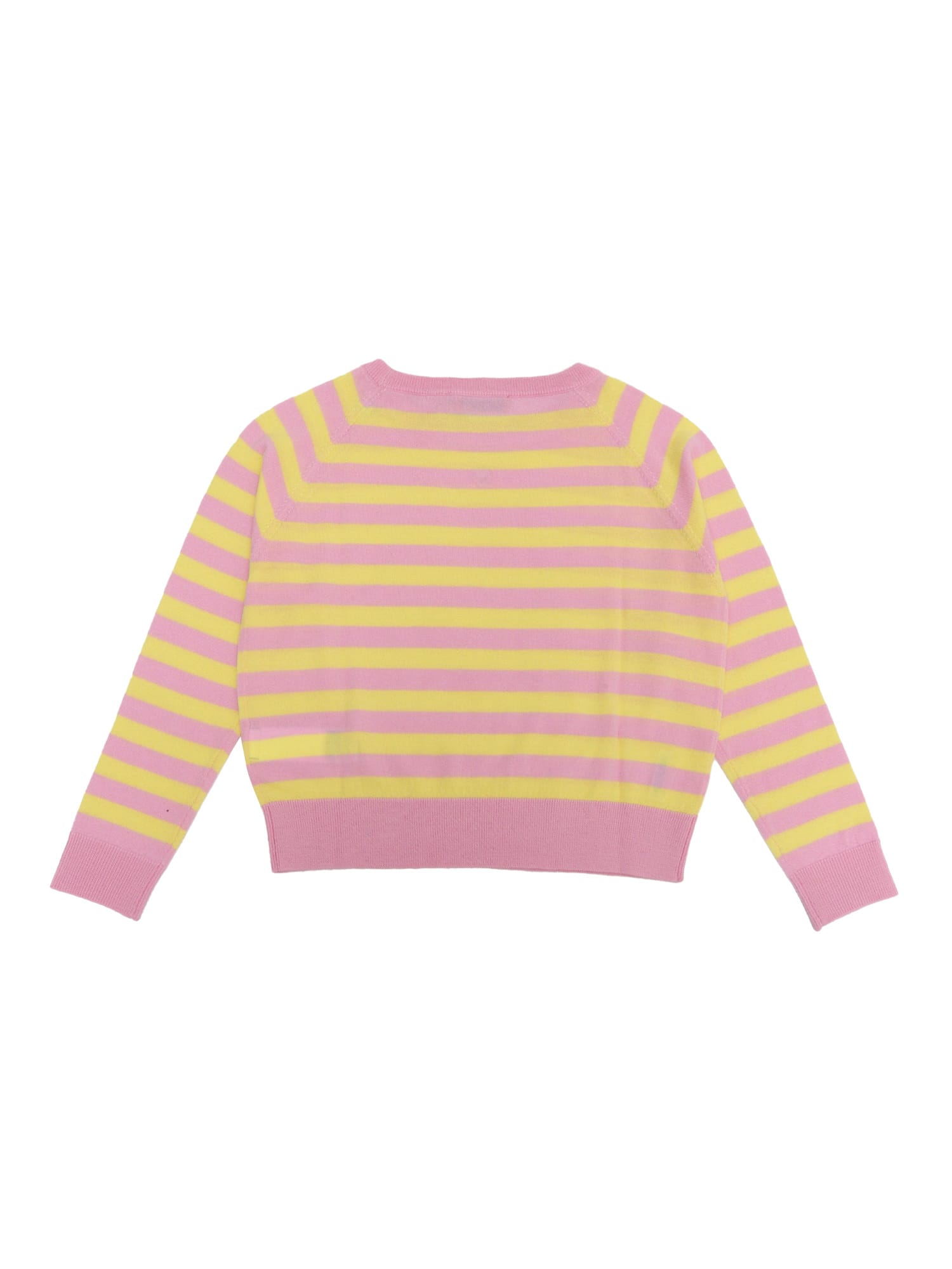 Shop Max&amp;co. Striped Sweater In Purple