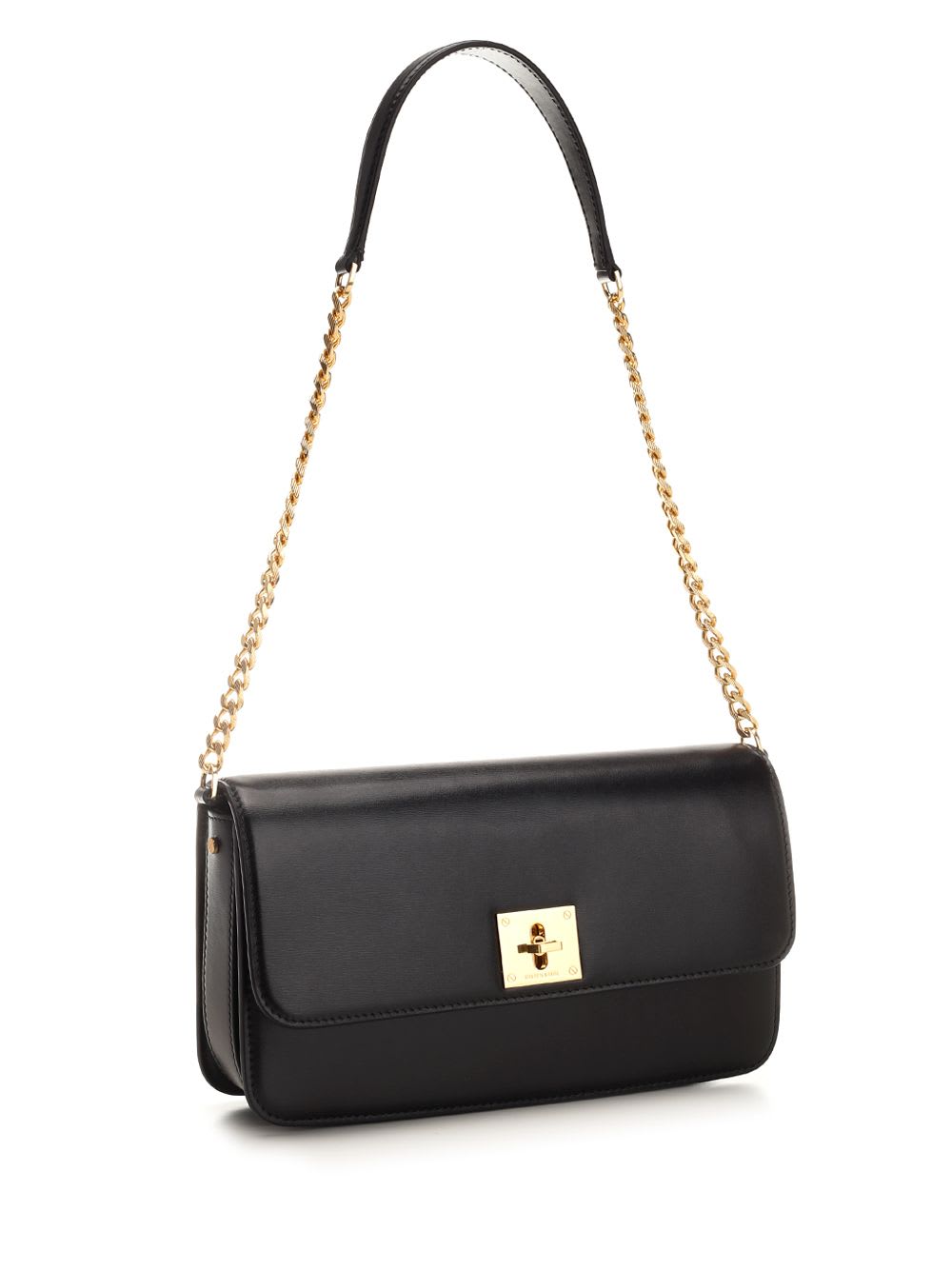 Shop Golden Goose Gioia Shoulder Bag In Black