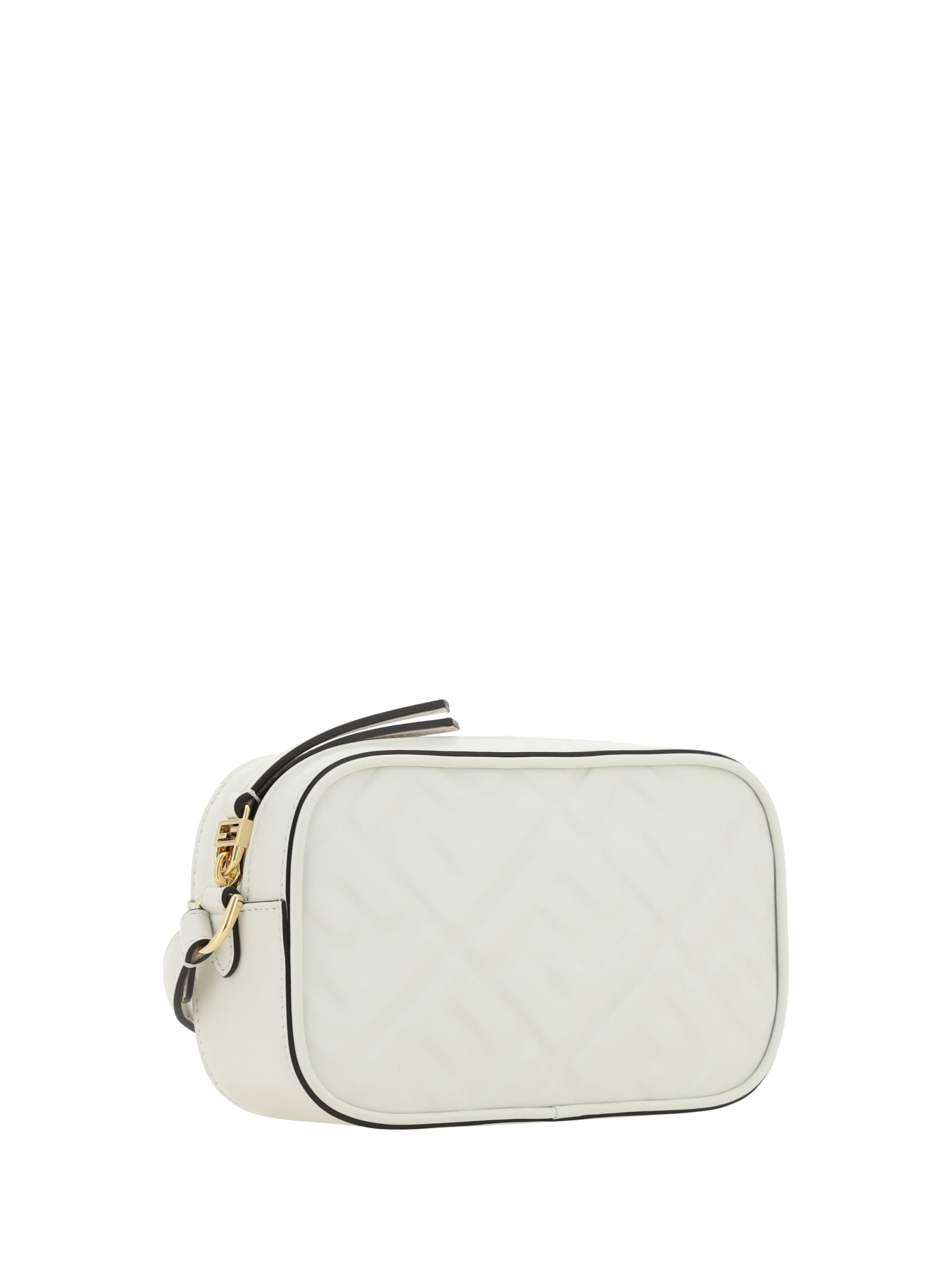Shop Fendi Camera Case Shoulder Bag In White