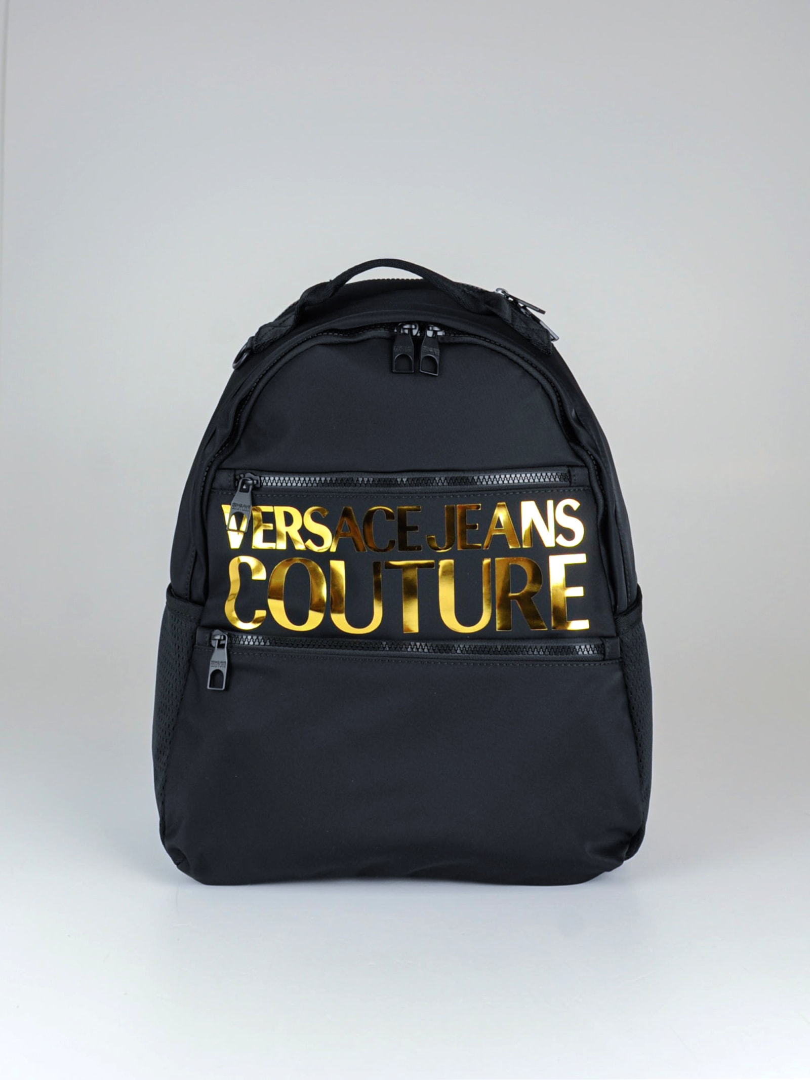 Versace Jeans Couture Golden Logo Bags Smooth Backpack