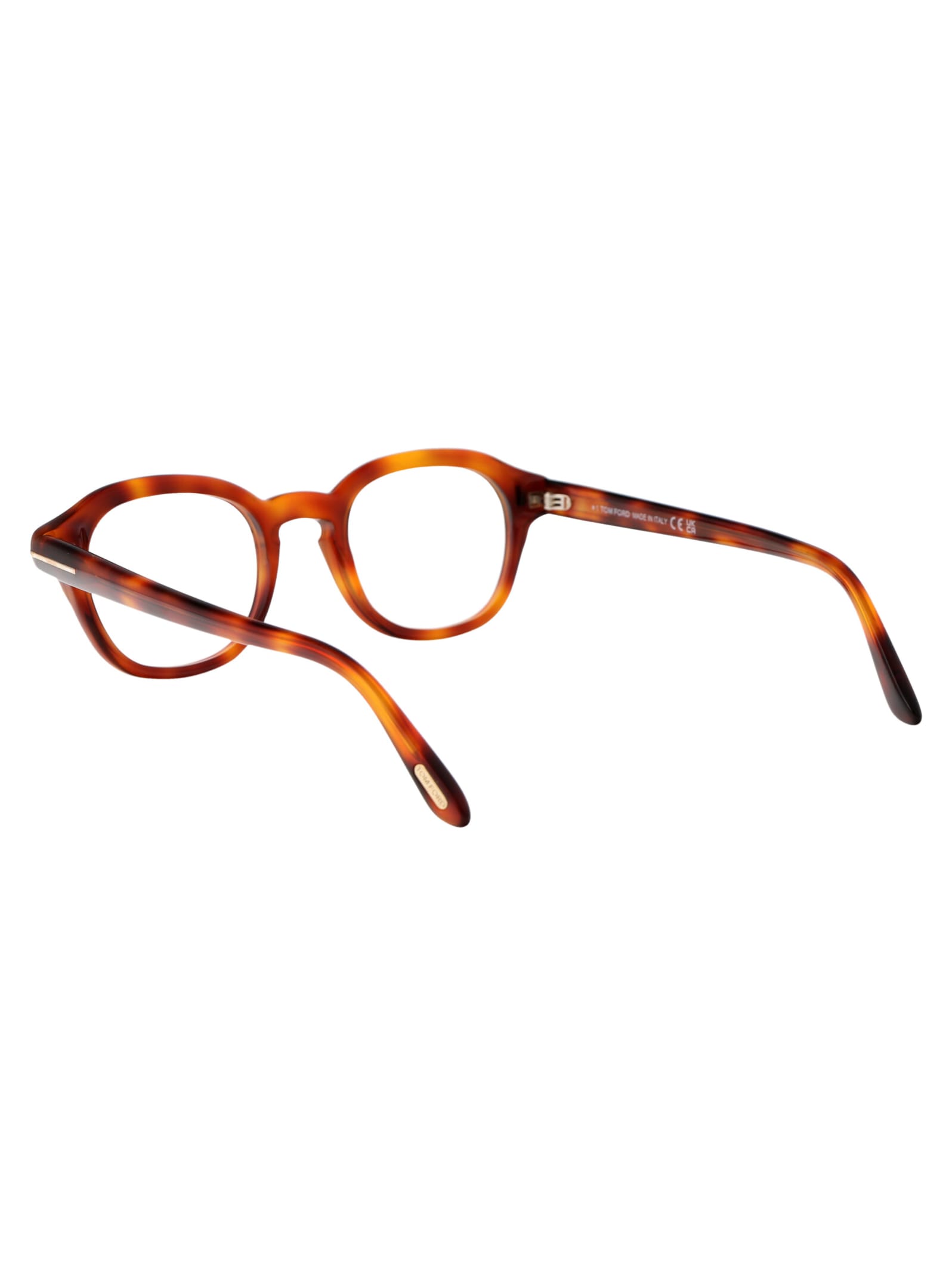 Shop Tom Ford Ft5871-b Glasses In 053 Avana Bionda
