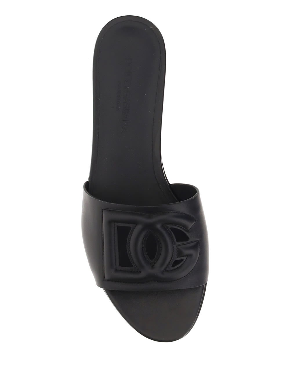 Shop Dolce & Gabbana D&amp;g Sandals In Nero