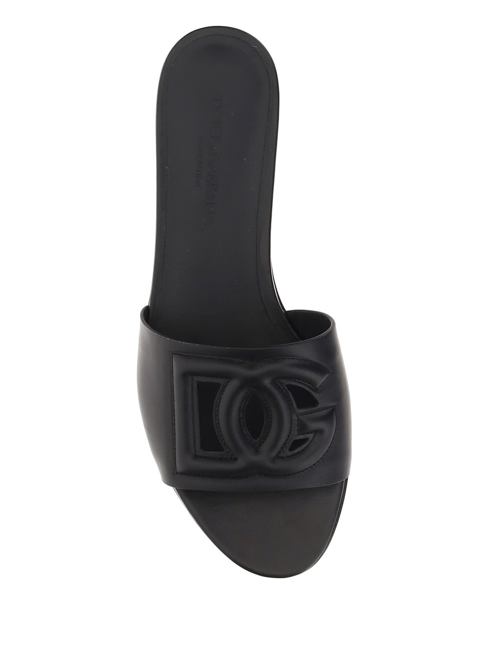 Shop Dolce & Gabbana D&amp;g Sandals In Black