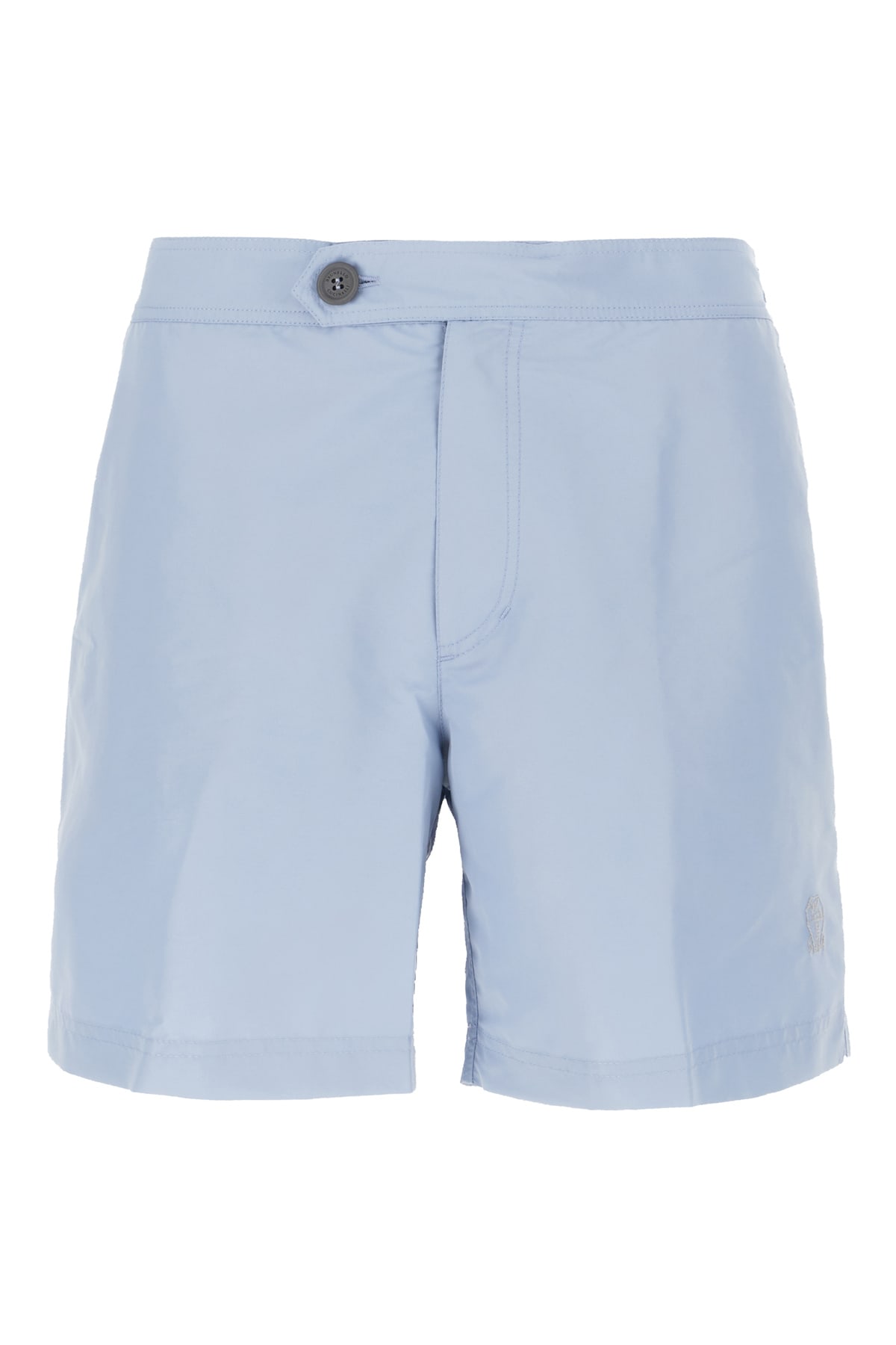 Brunello Cucinelli Powder Blue Polyester Swimming Shorts