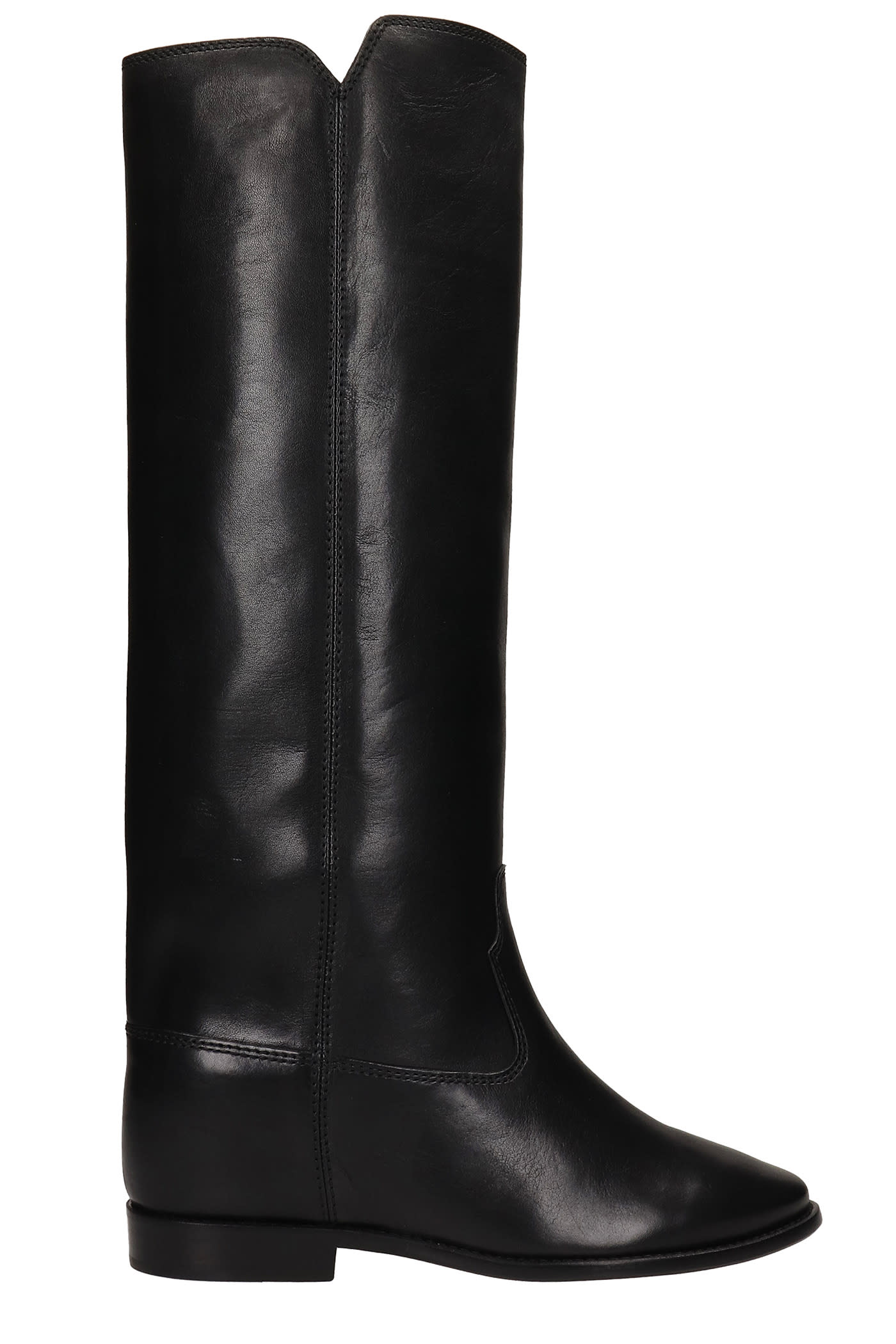 Isabel Marant Chess In Black Leather