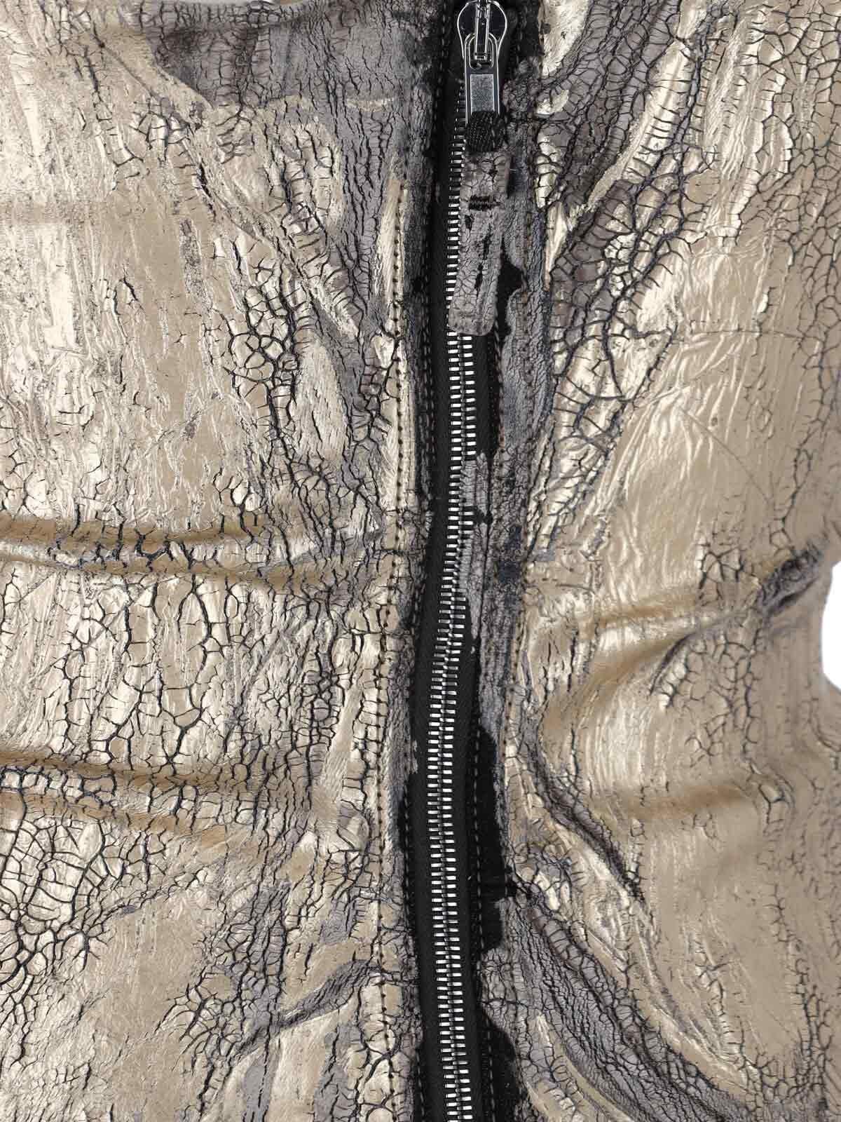 Rick Owens Top Bustier In Gold
