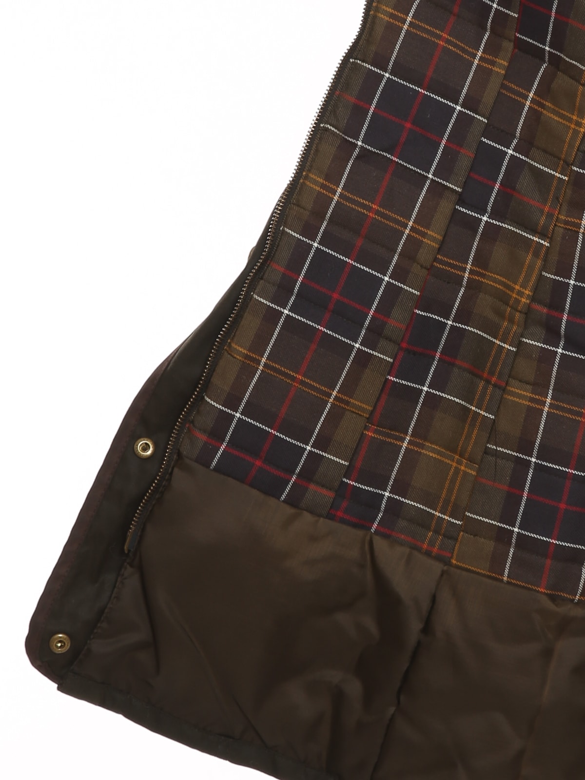 Barbour Bower Wax Jacket In Green