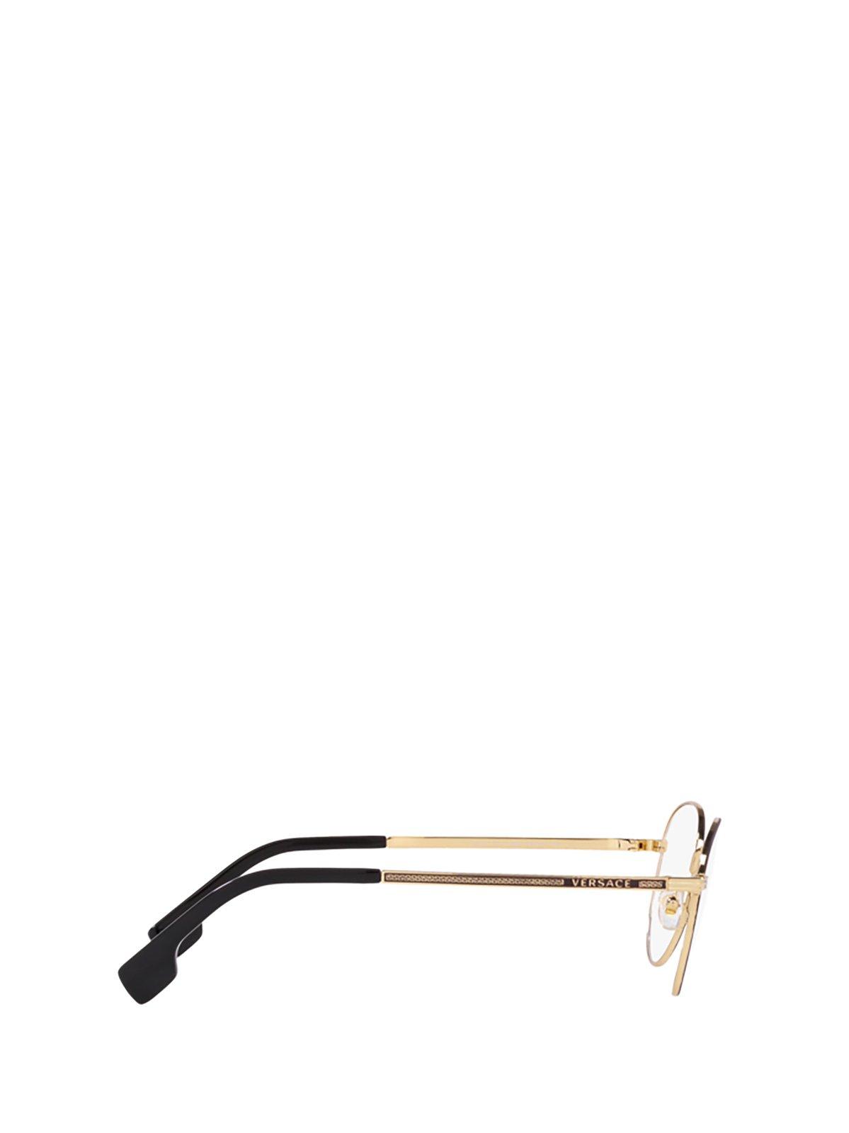 Shop Versace Round Frame Glasses In 1480