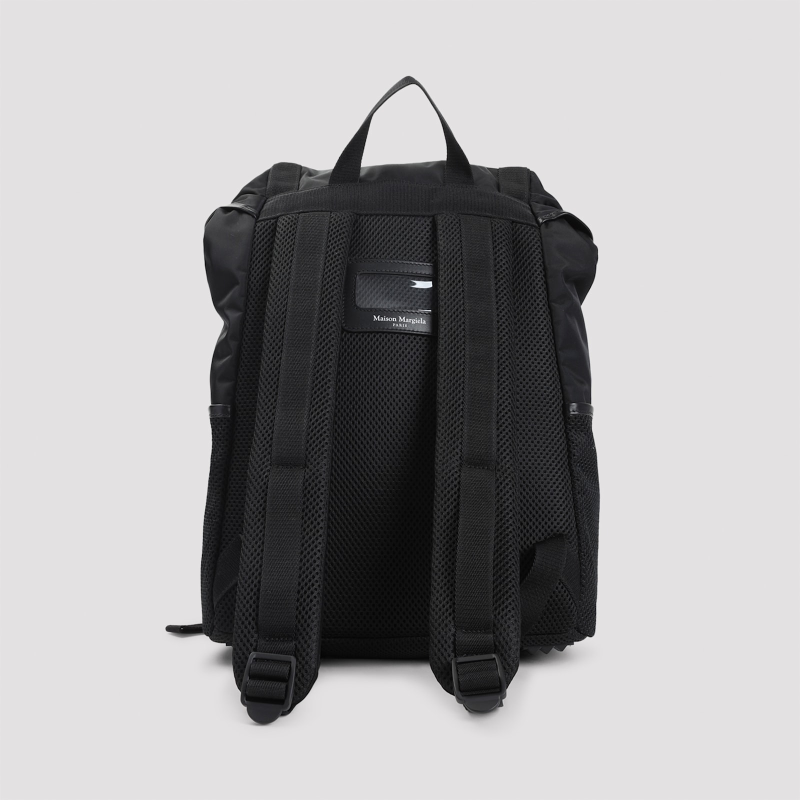 Maison Margiela Medium High-tech Backpack In Black