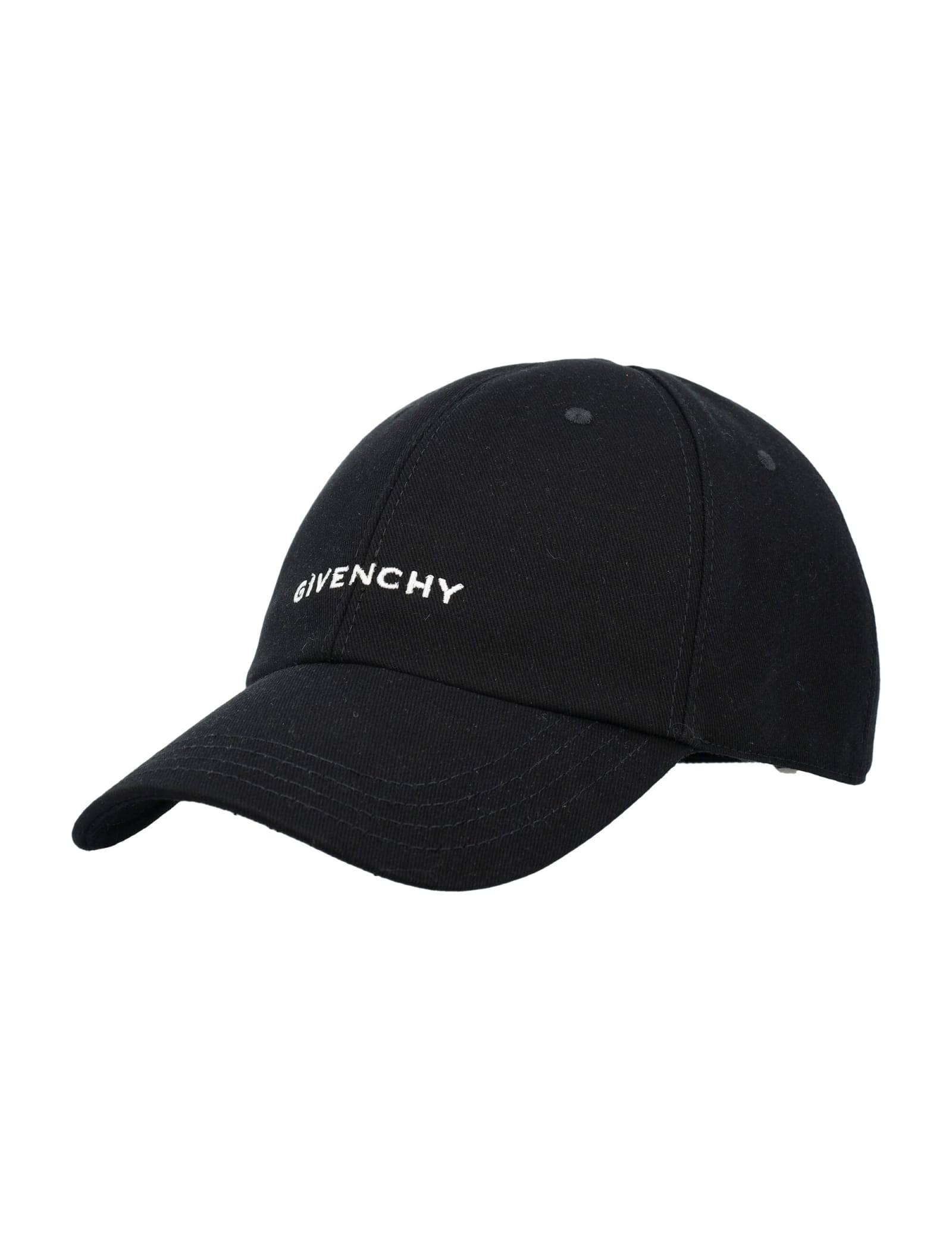 Shop Givenchy Cap Logo In Black