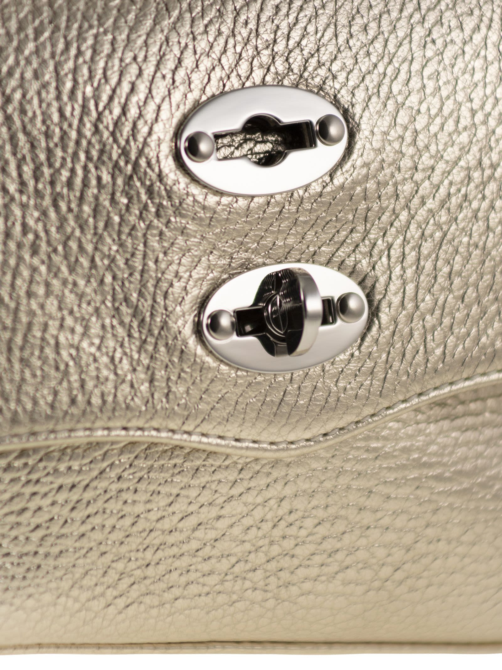 Shop Zanellato Postina - Daily Metal Baby Bag In Gold
