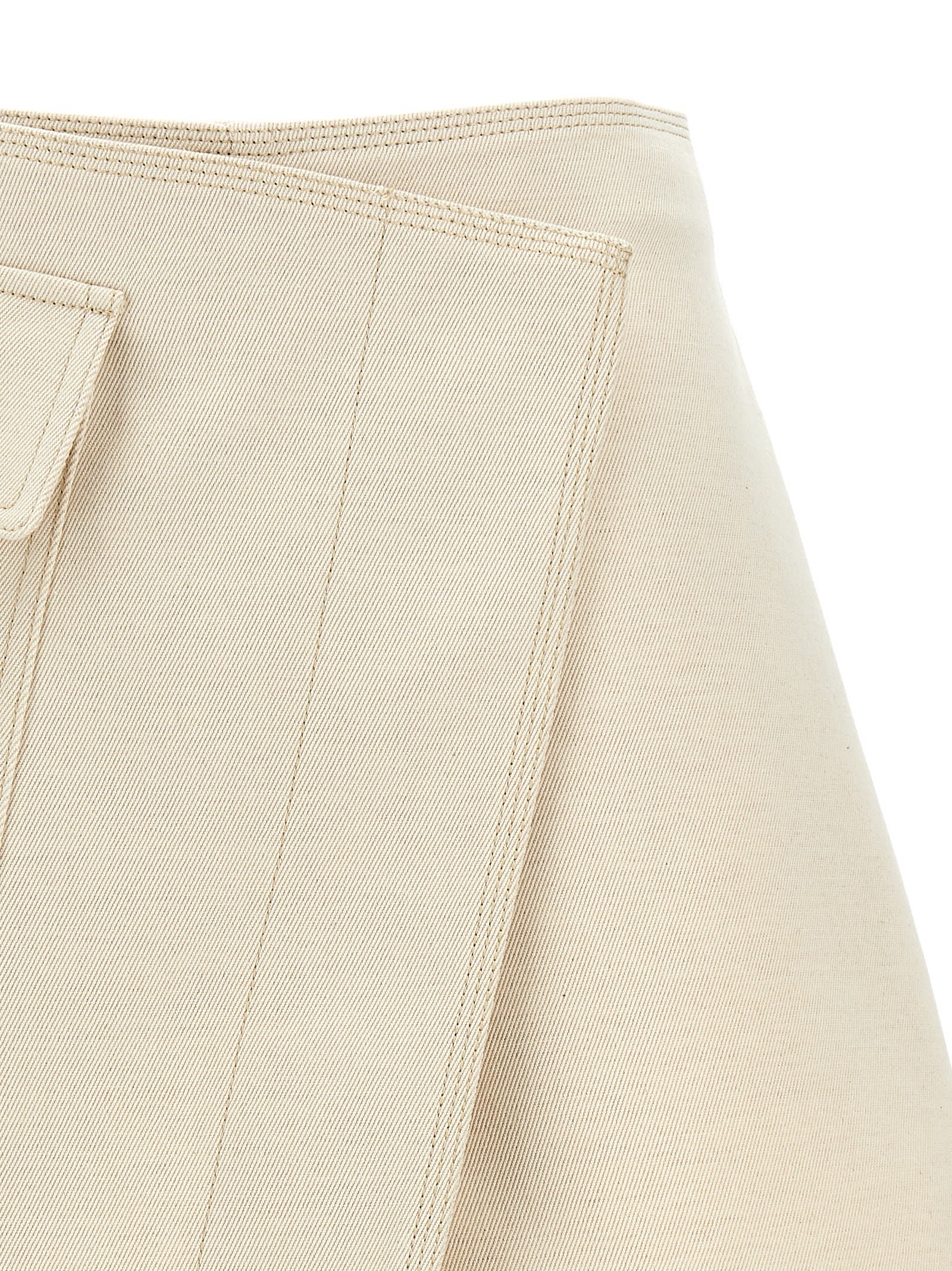 Shop Philosophy Di Lorenzo Serafini Skort Canvas In White