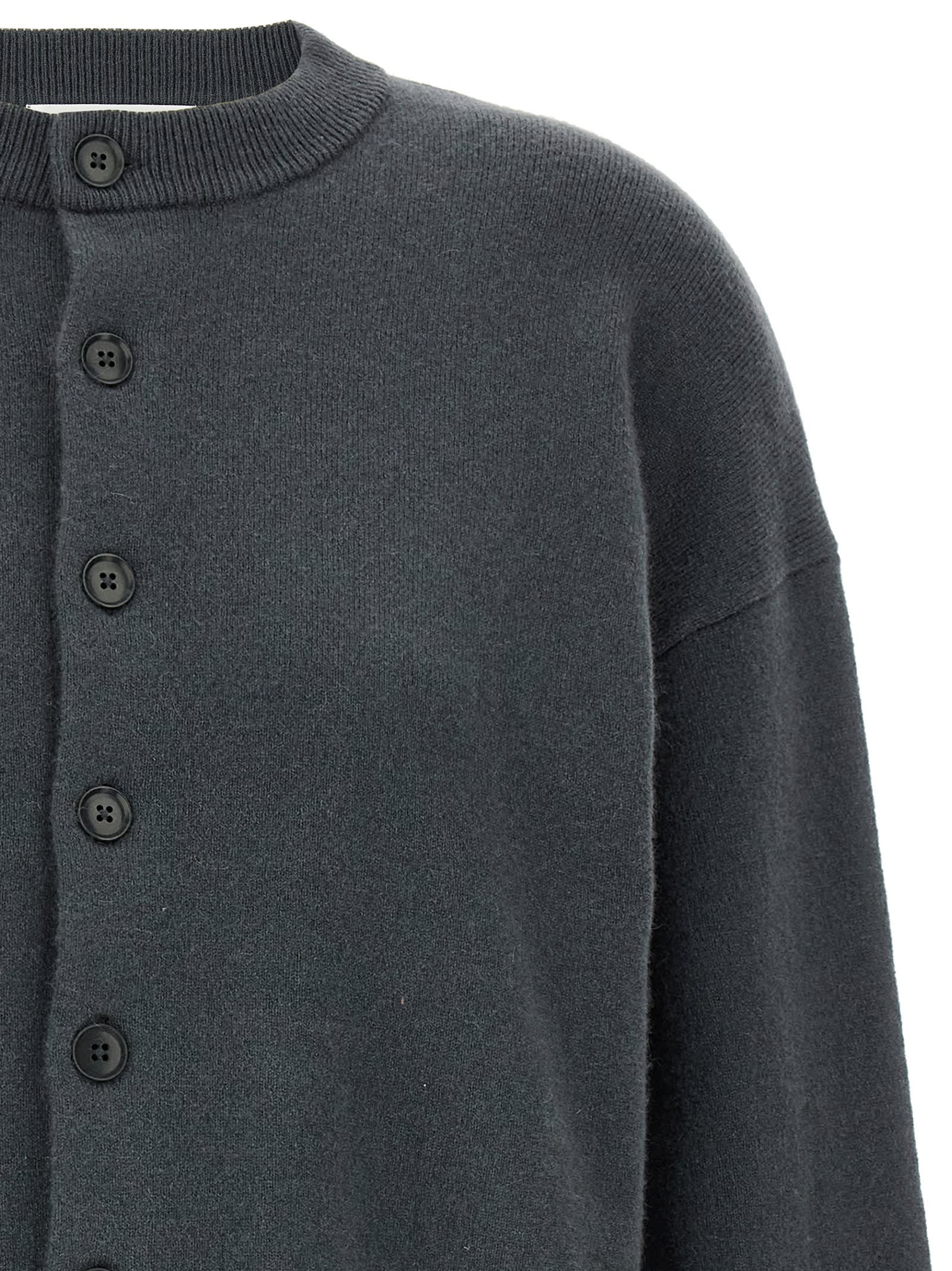 Extreme Cashmere N.170 Chou Cardigan In Gray
