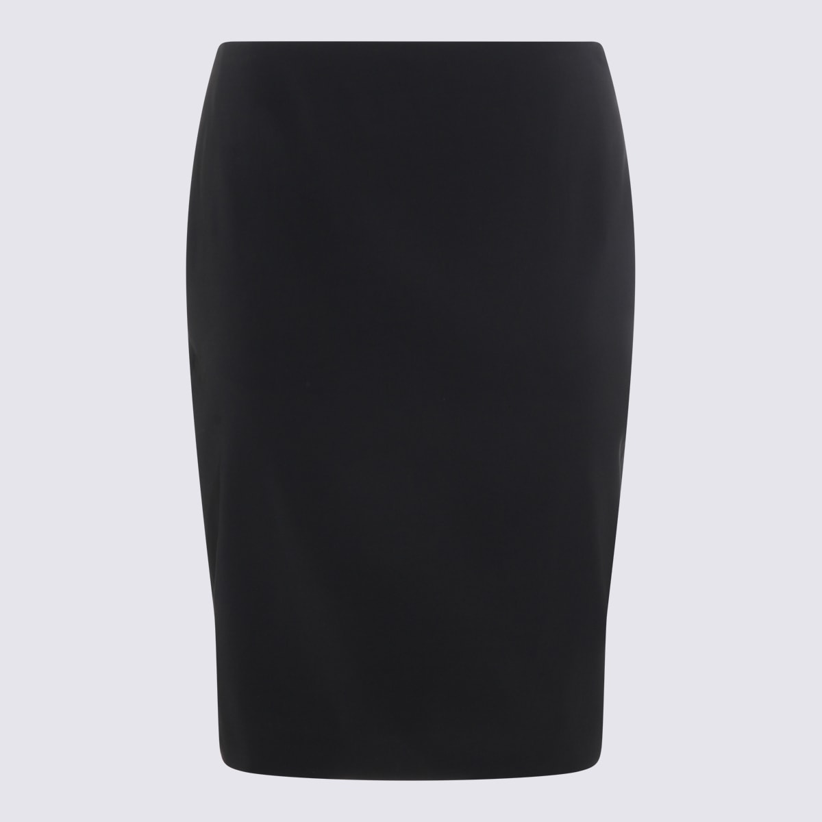 Saint Laurent Black Viscose Skirt Saint Laurent Black Viscose Skirt