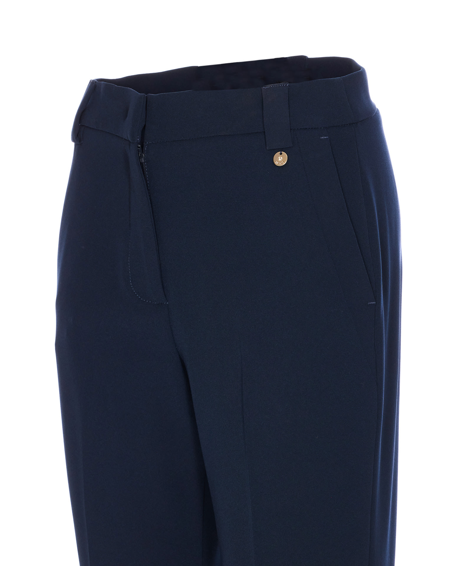 Shop Liu •jo Pants In Blue