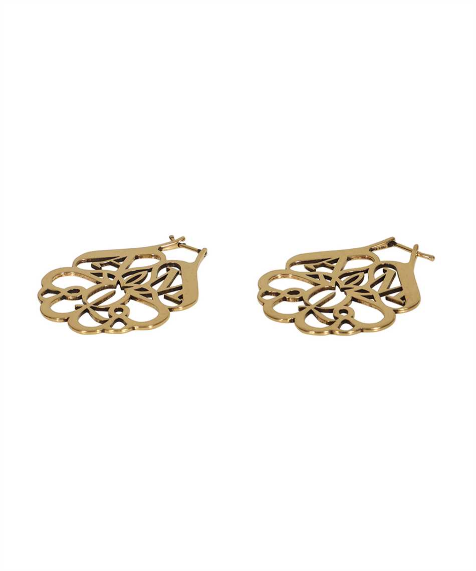 Shop Alexander Mcqueen Logoed Earrings In Gold