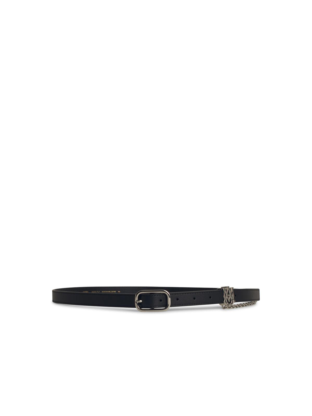 Black Leather Belt