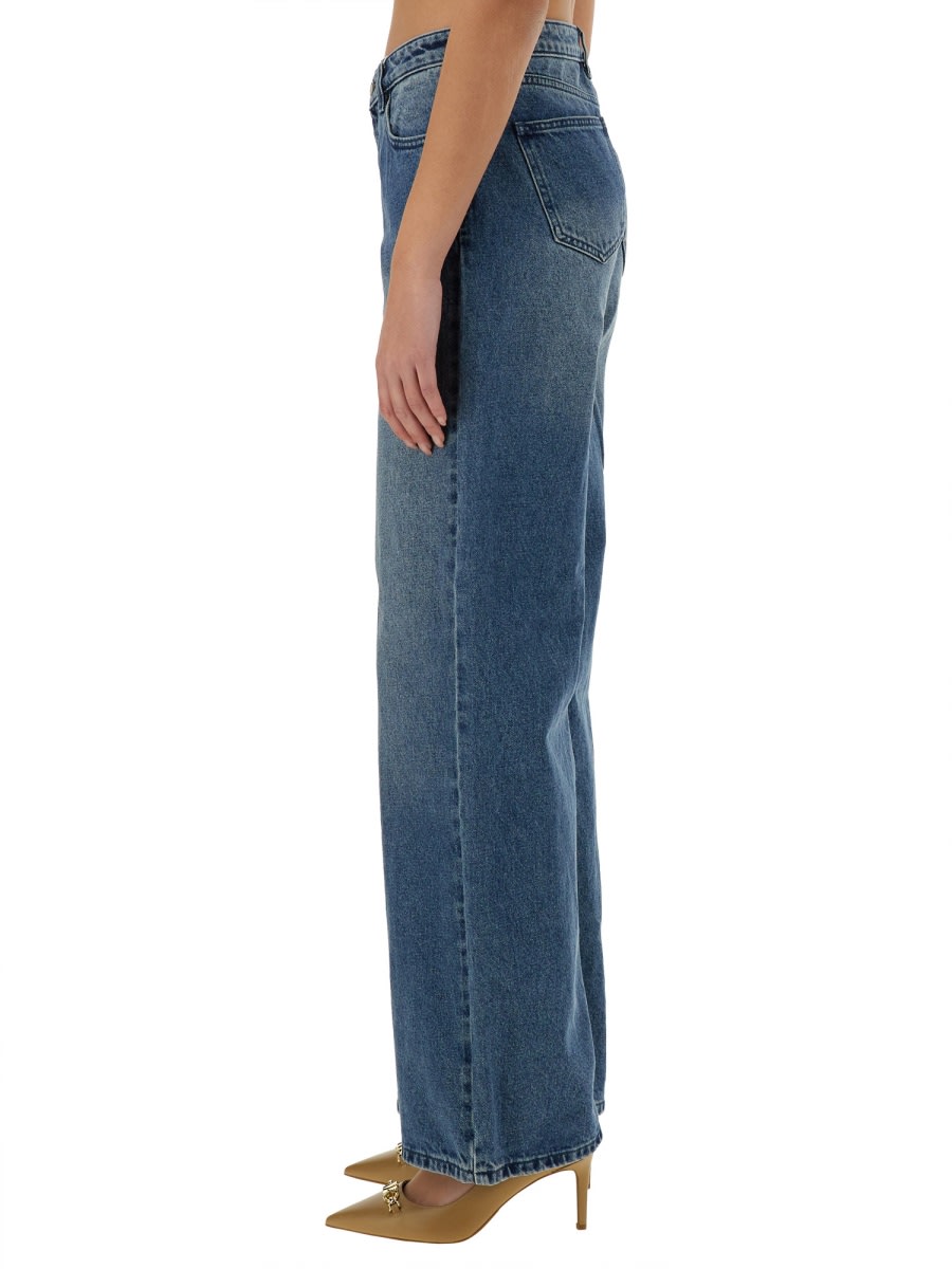 Michael Kors Straight Leg Jeans In Union Wash