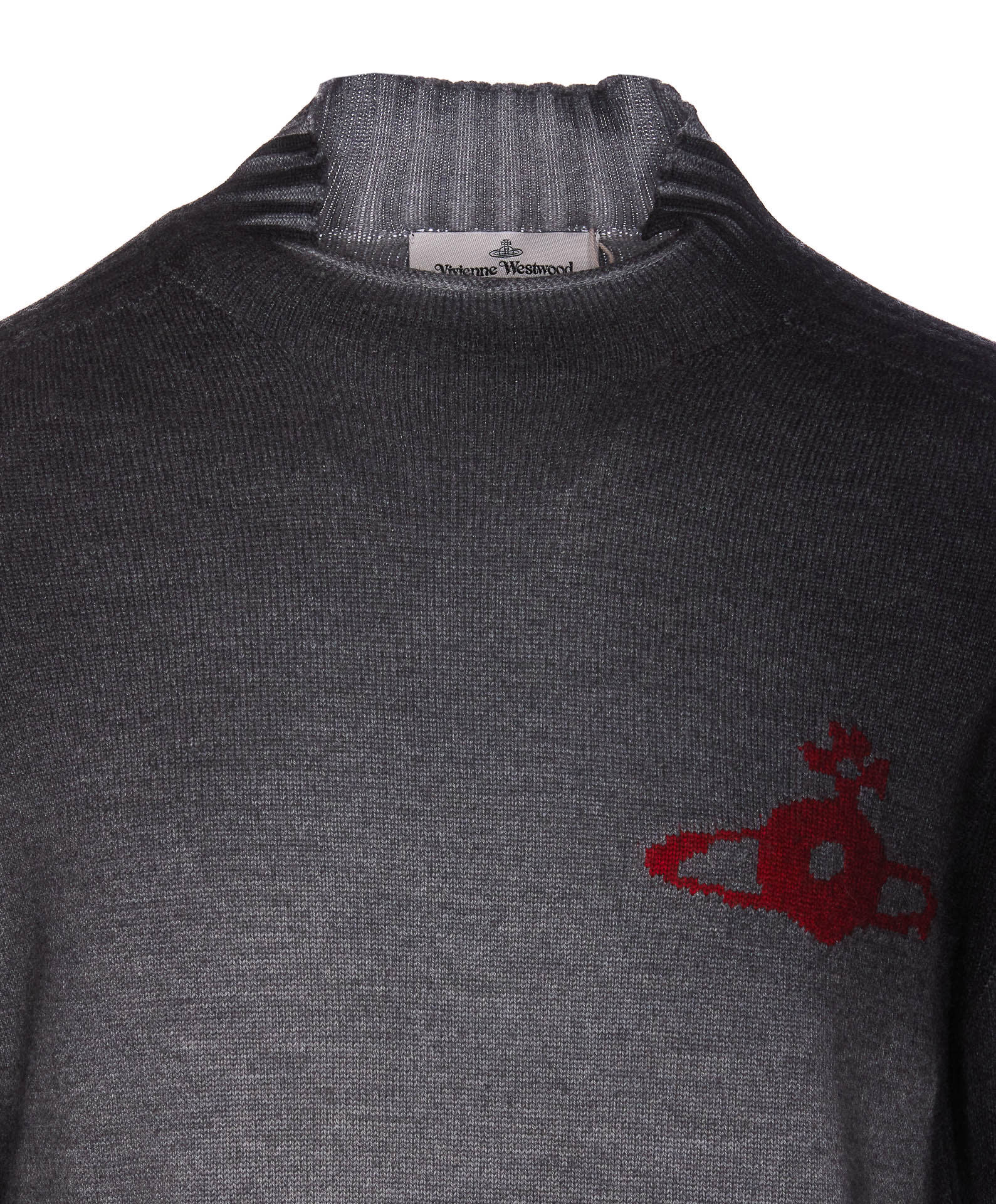 Shop Vivienne Westwood Sean Sweater In Grey