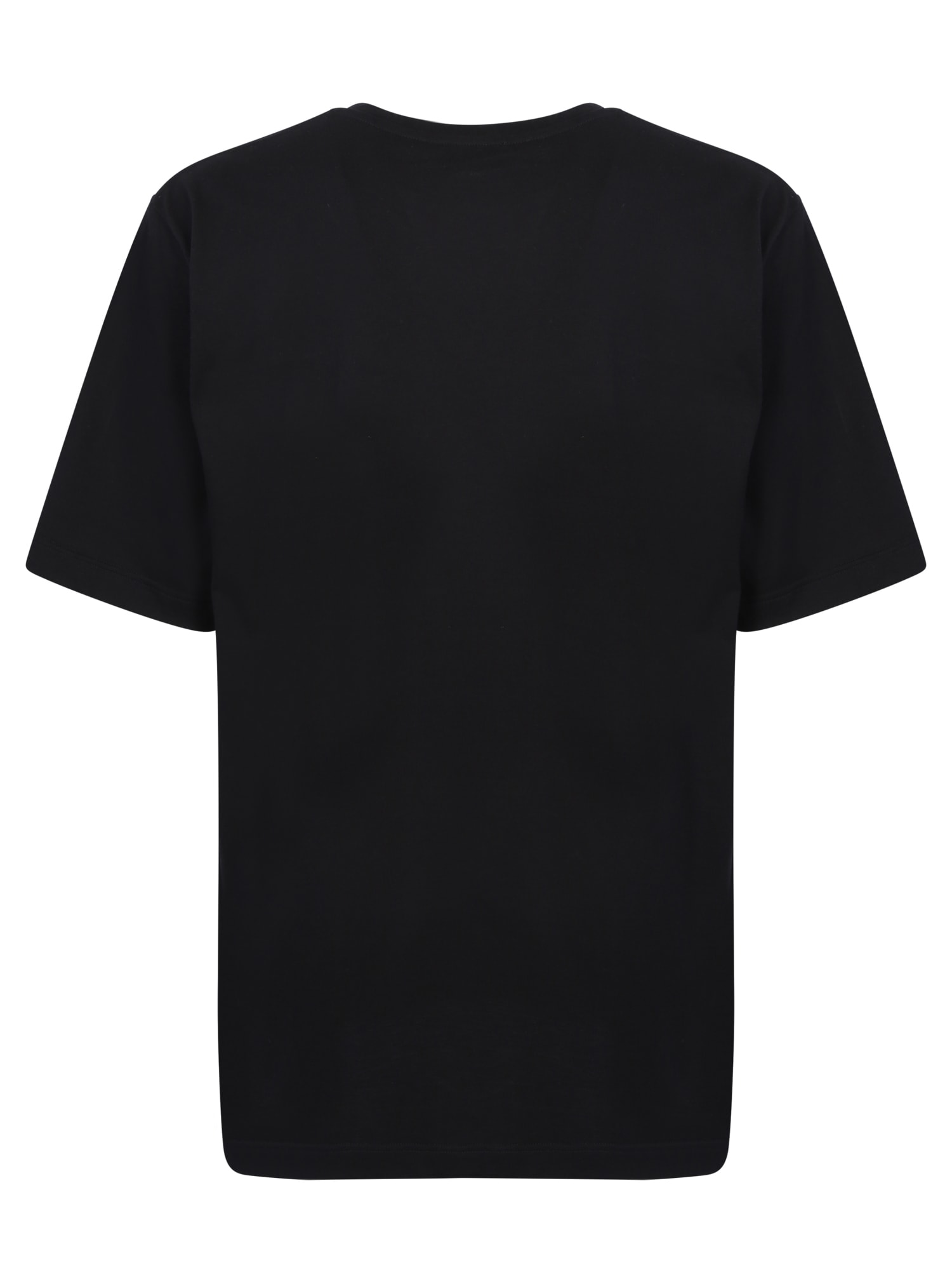 Shop Giuseppe Zanotti Black Cotton T-shirt