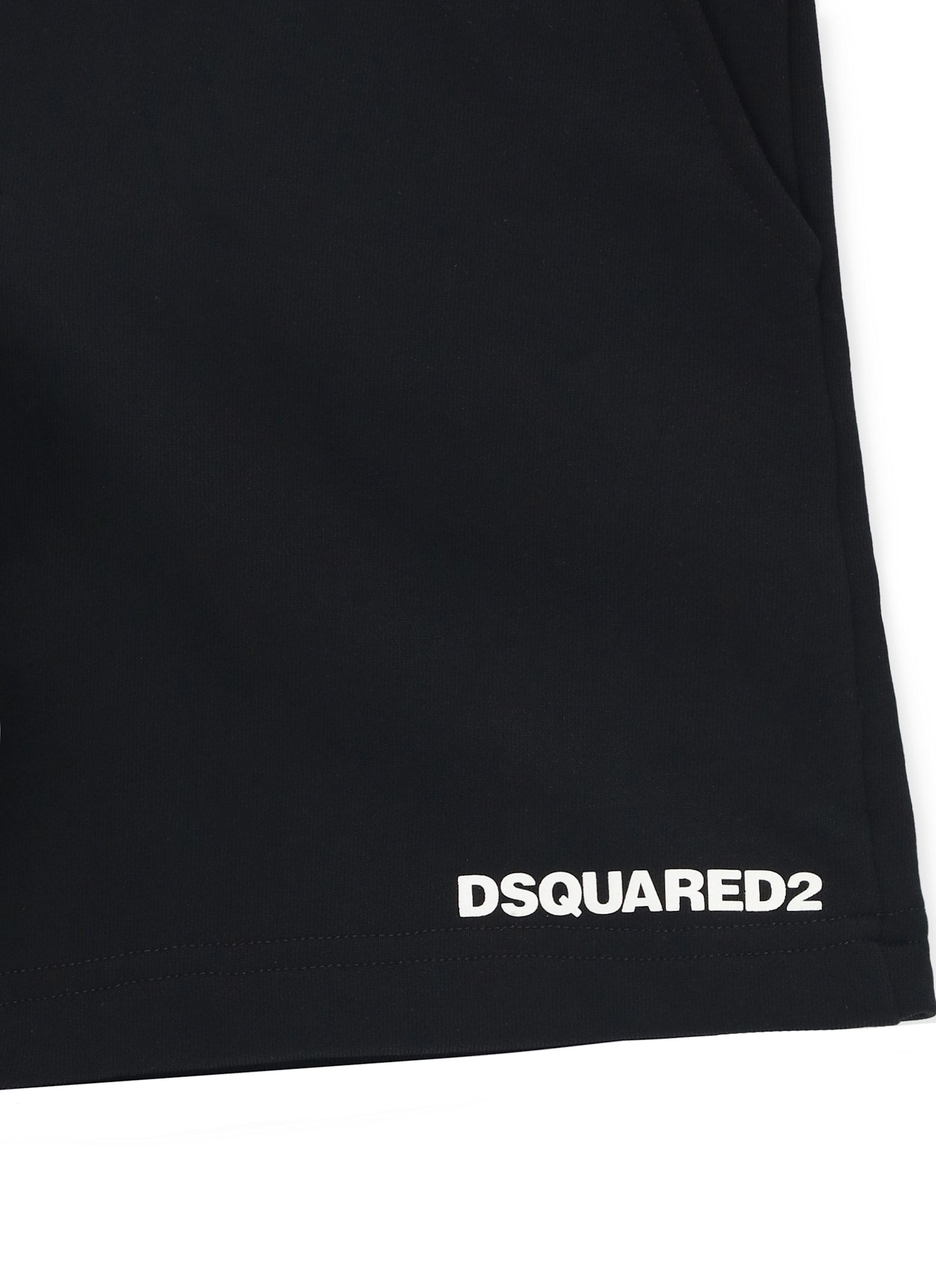 Dsquared2 Shorts Kids Color Black In Black