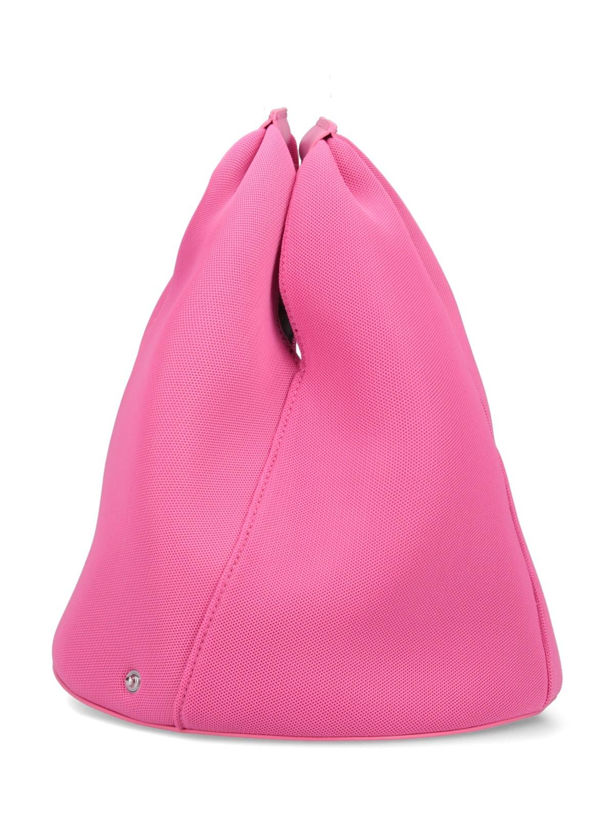 Shop Mm6 Maison Margiela Japanese Bucket Bag In Fuchsia