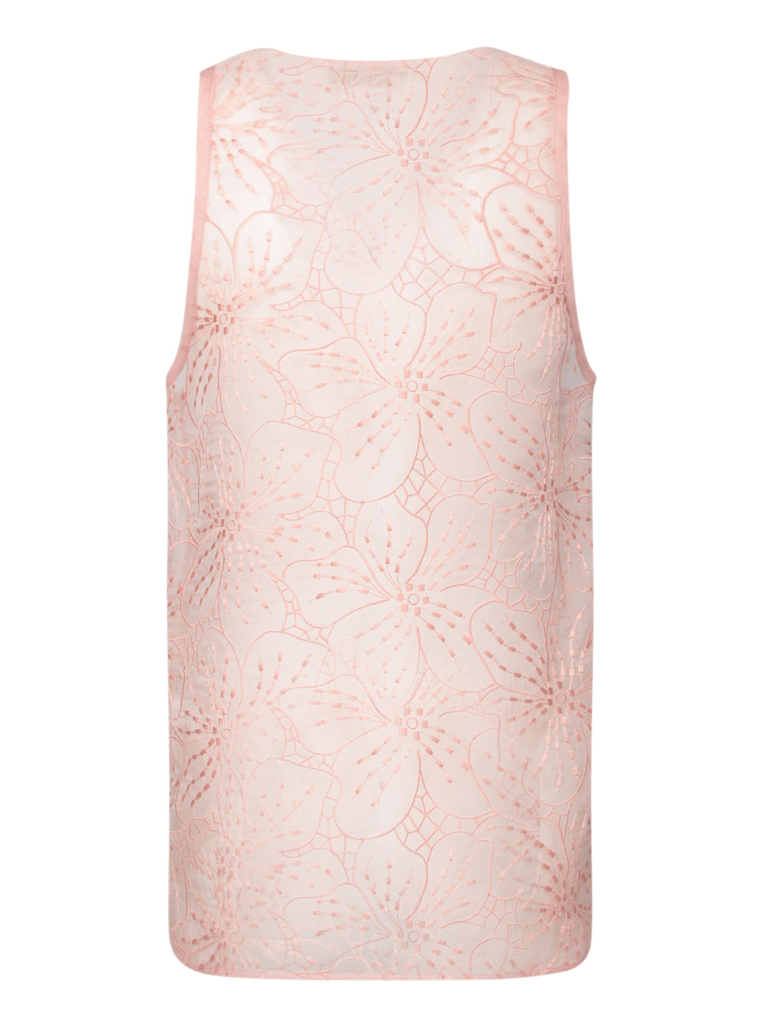 GENNY PINK ORGANZA FLOWER TOP