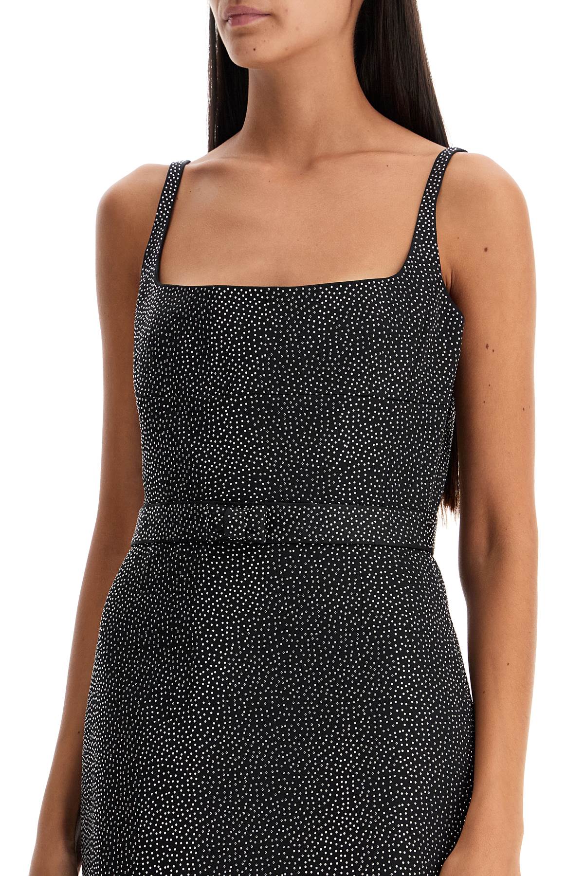 Marc Jacobs Mini Abito The Studded Dress In Black (black)