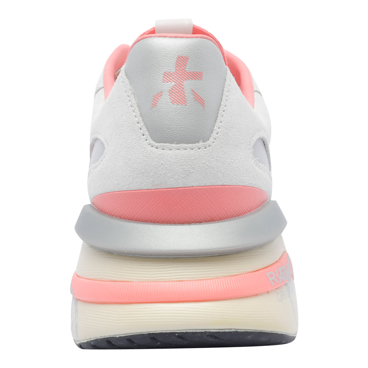 Premiata Moerund 7467 Sneakers With A Raised Sole In White