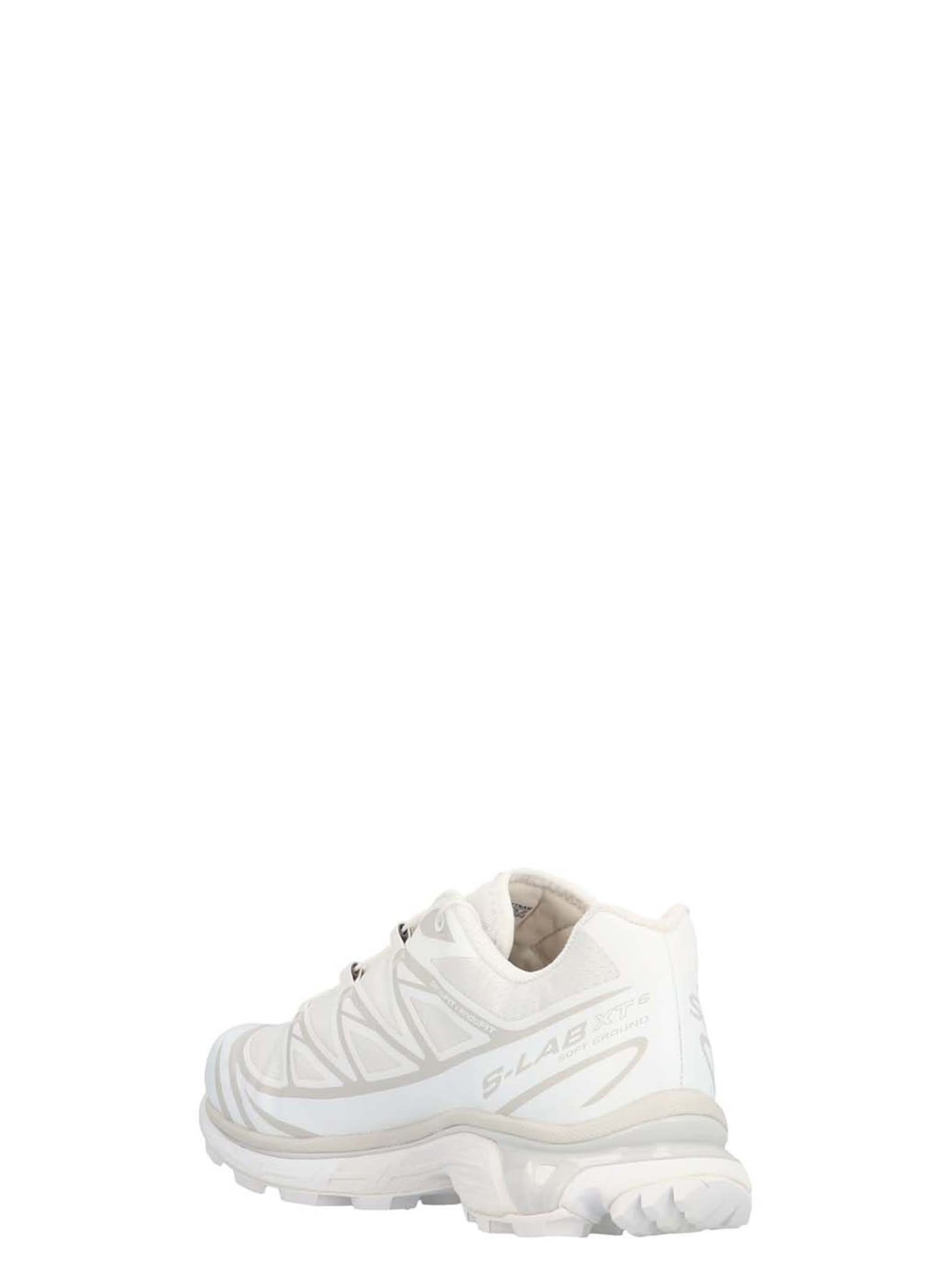 Shop Salomon Xt-6 Sneakers In White