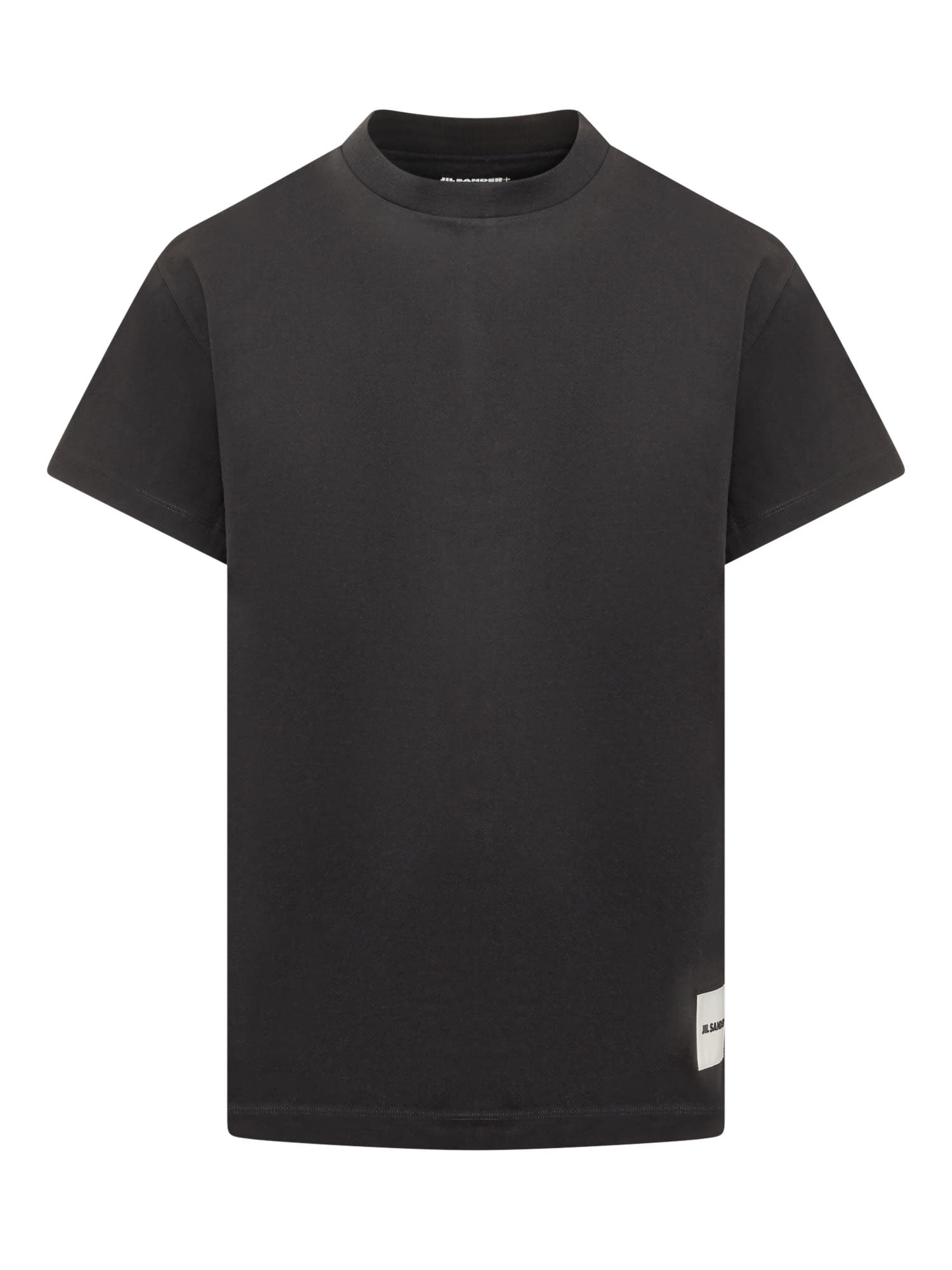 Shop Jil Sander 3 Pack T-shirt In Black