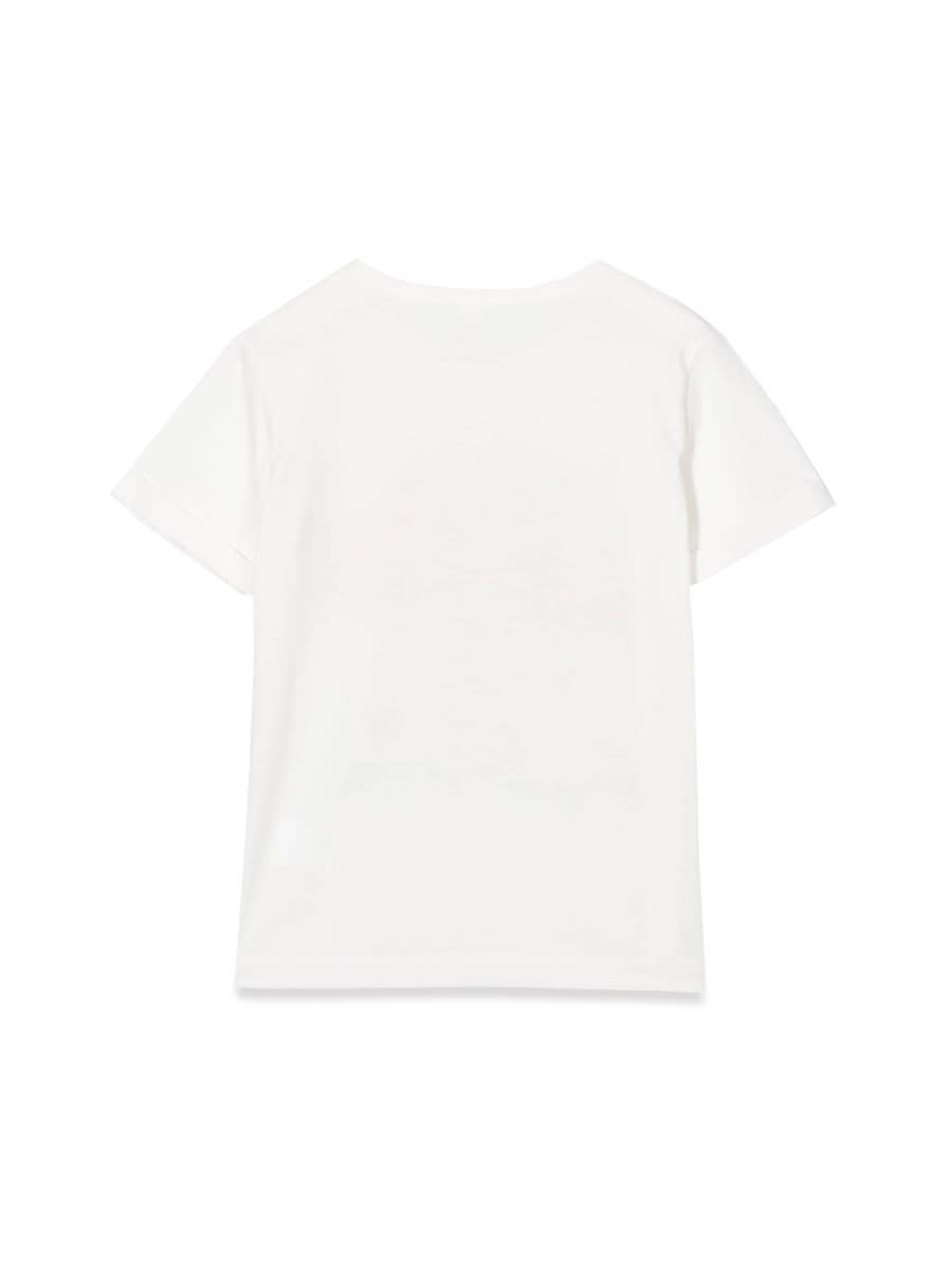 Shop Stella Mccartney Mushroom M/c T-shirt In White