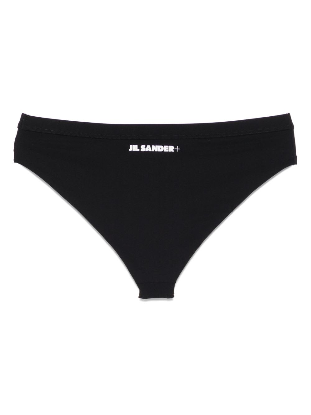 Jil Sander Bikini Bottoms In Black