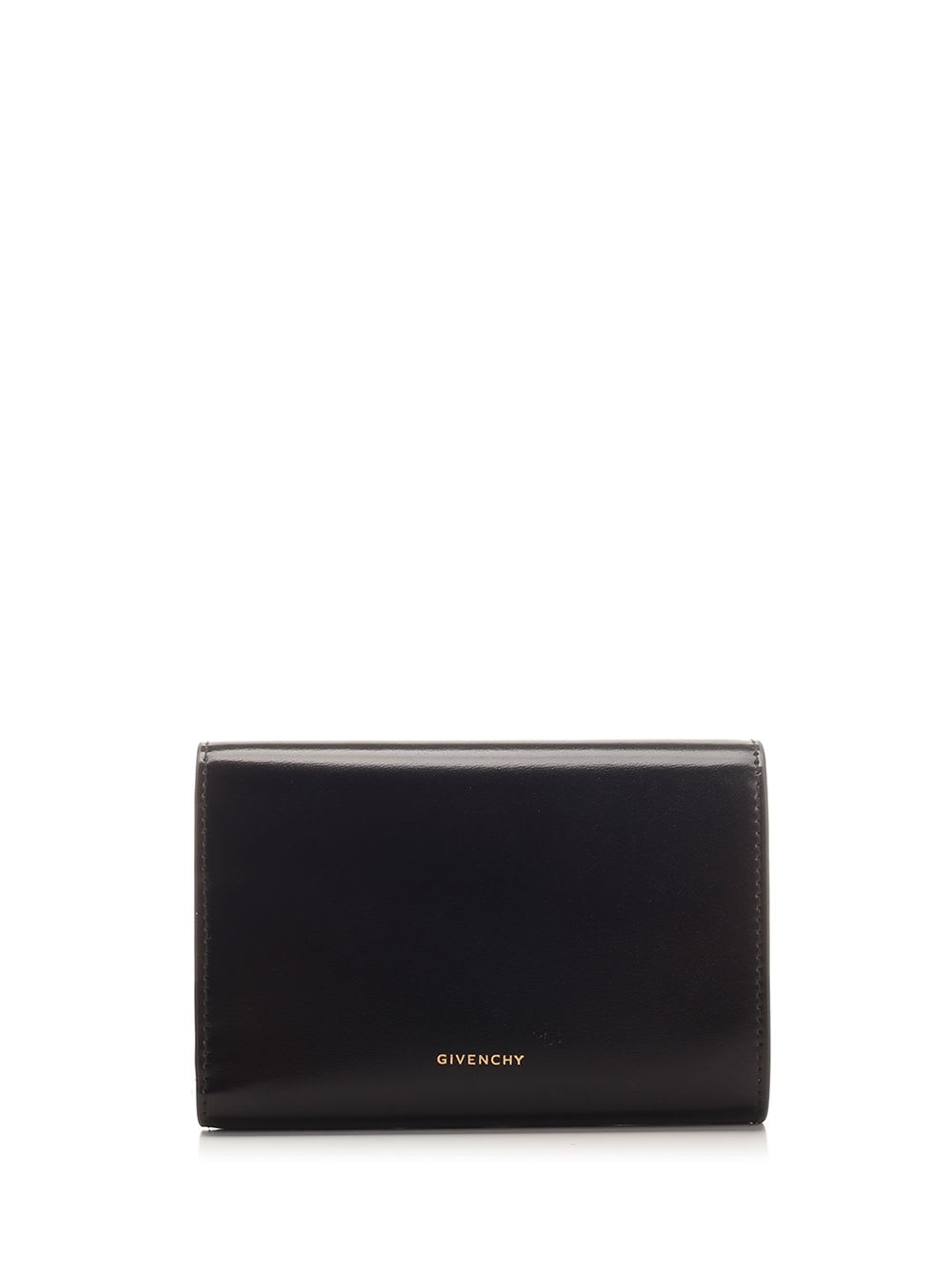 Shop Givenchy 4g Liquid Trifold Wallet In Black