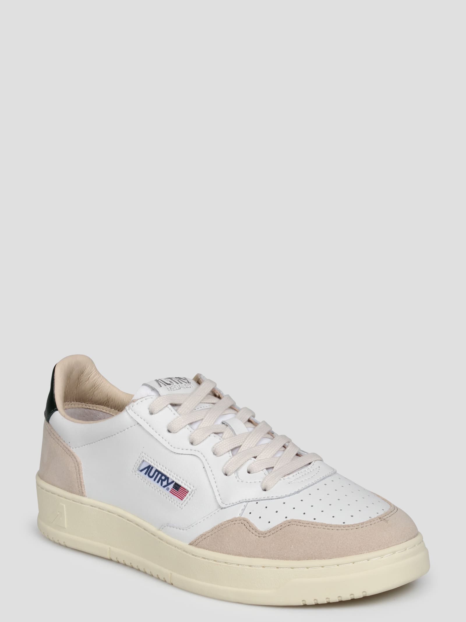 Shop Autry Medalist Low Sneakers In White