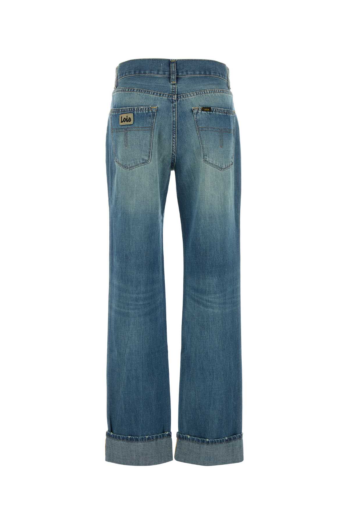 Lois Denim New Maria Jeans In Veinedgreen