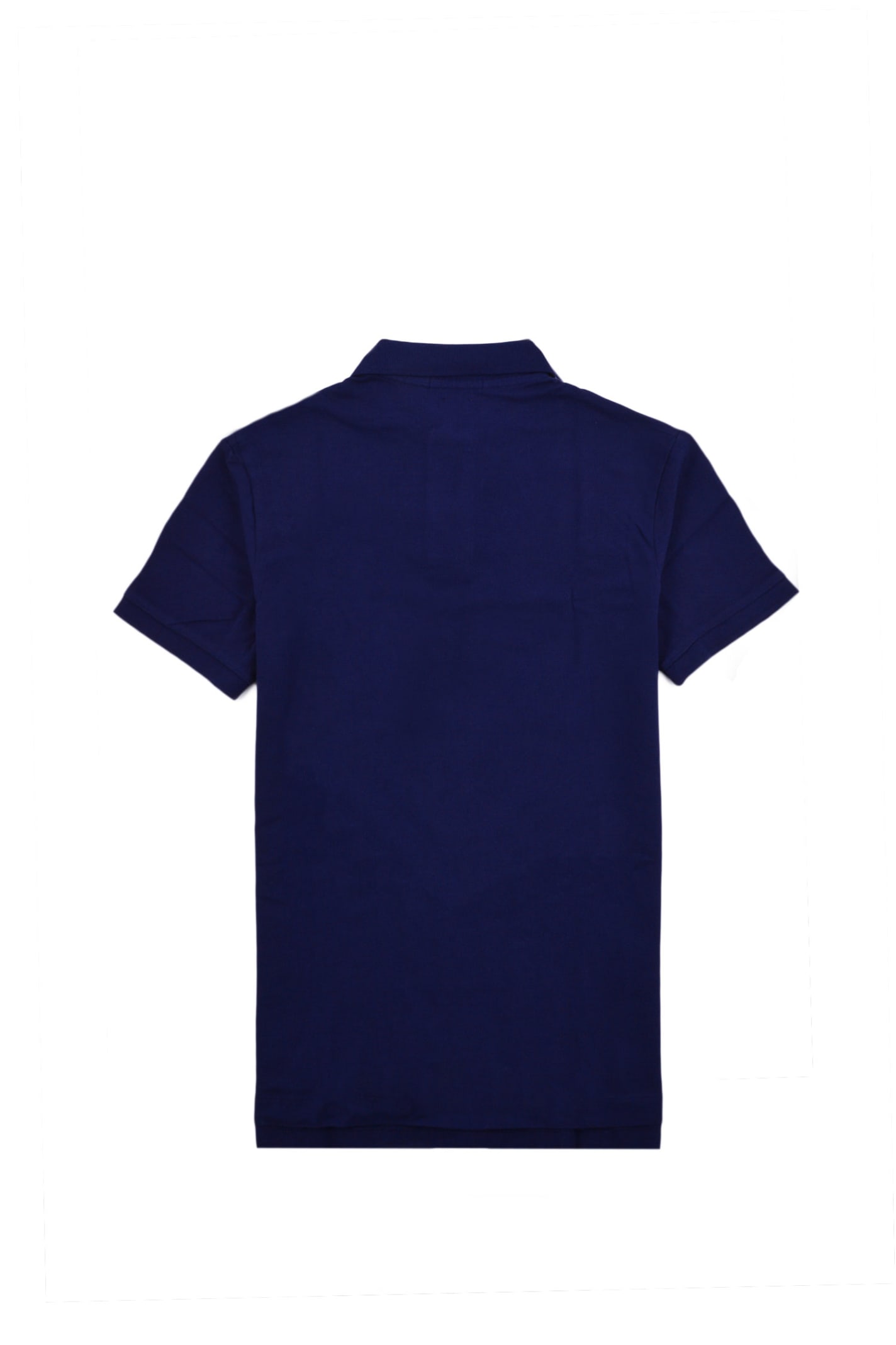 Shop Polo Ralph Lauren Man Polo Shirt In Blue