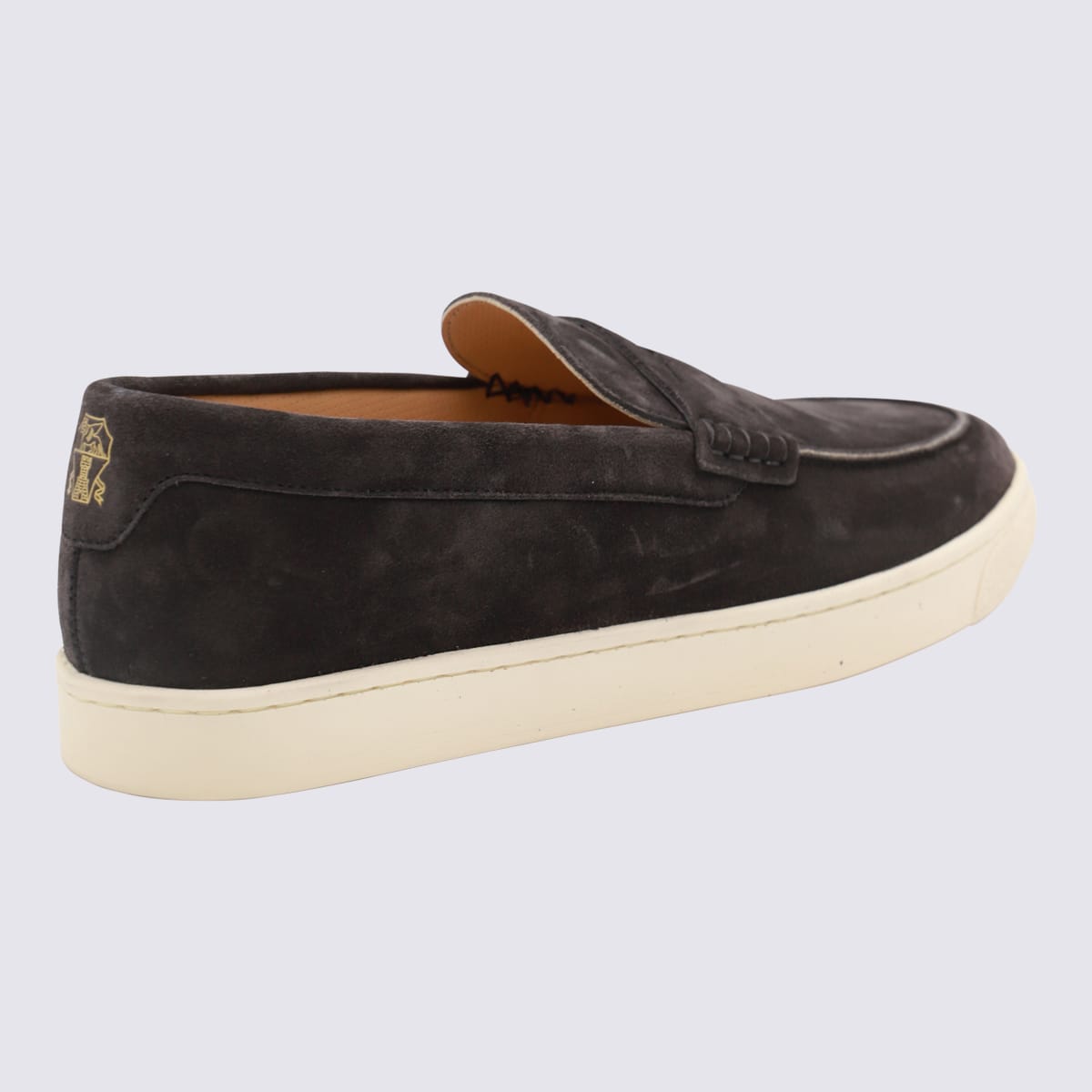 BRUNELLO CUCINELLI GREY LOAFERS