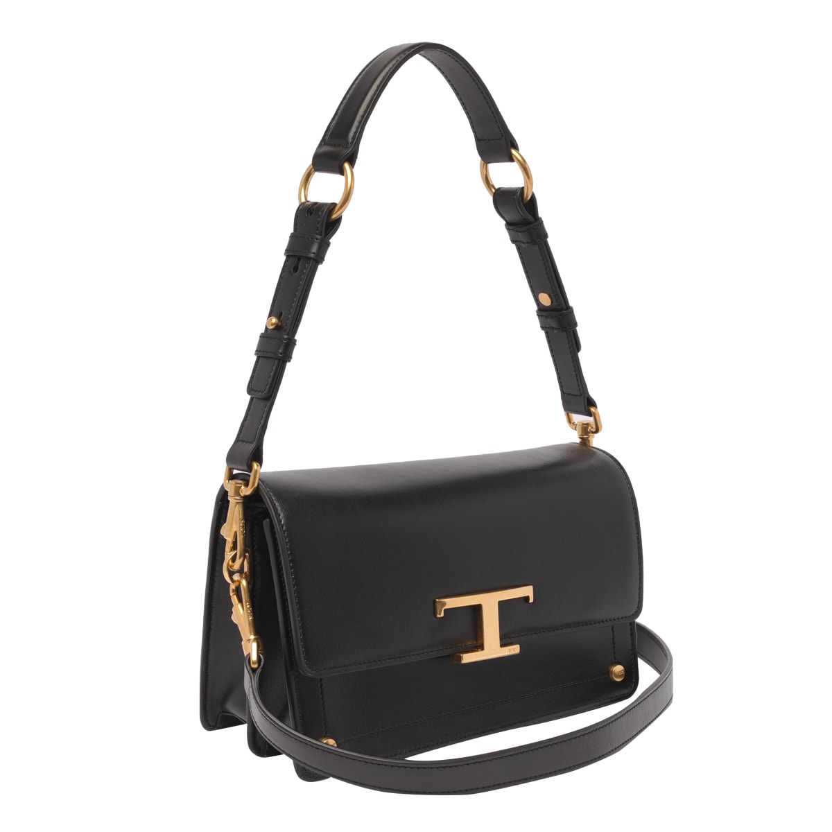 Shop Tod's Mini Shoulder Bag In Black