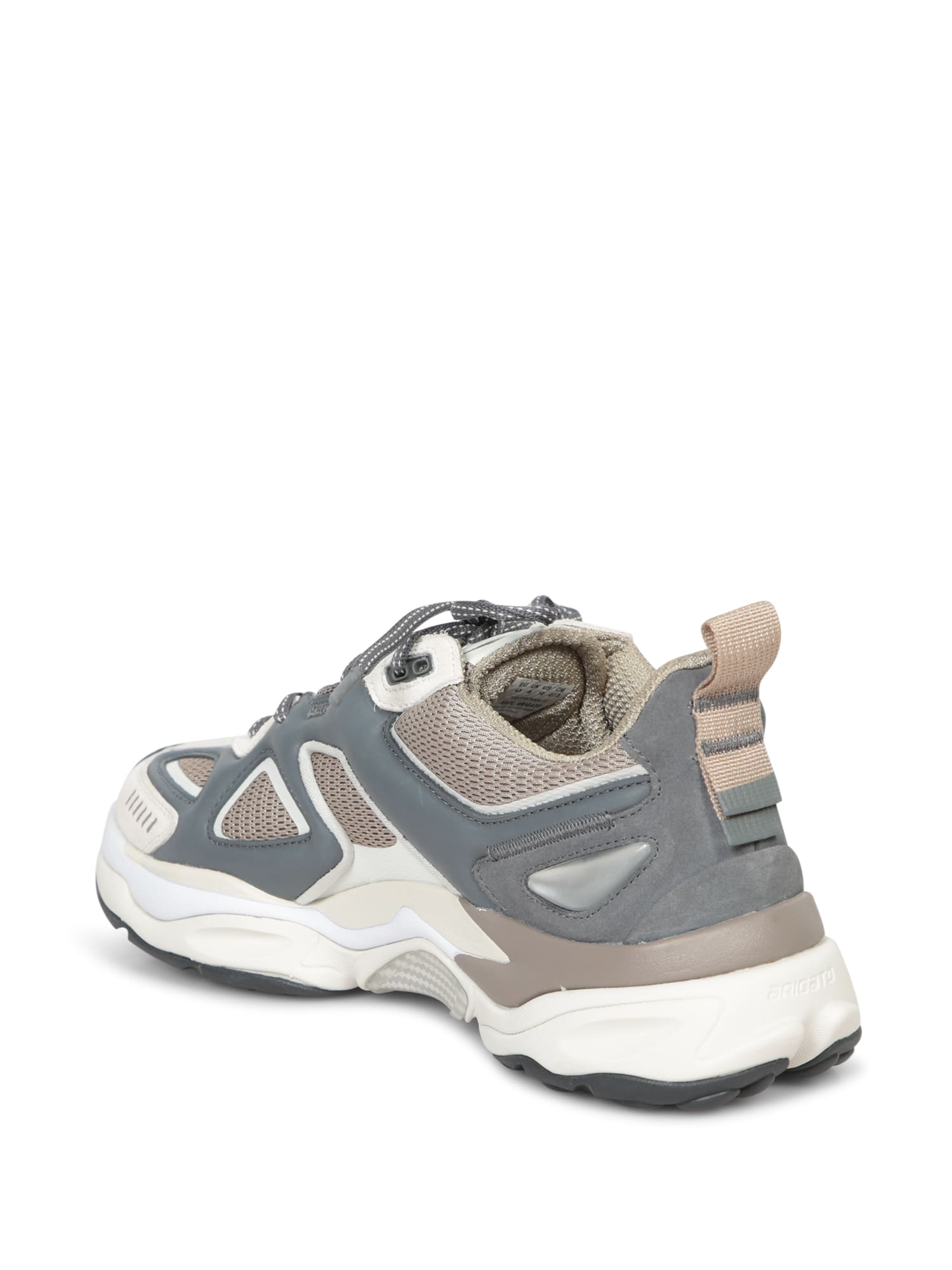 Axel Arigato Foam Collar Runner Branded Webbing In White