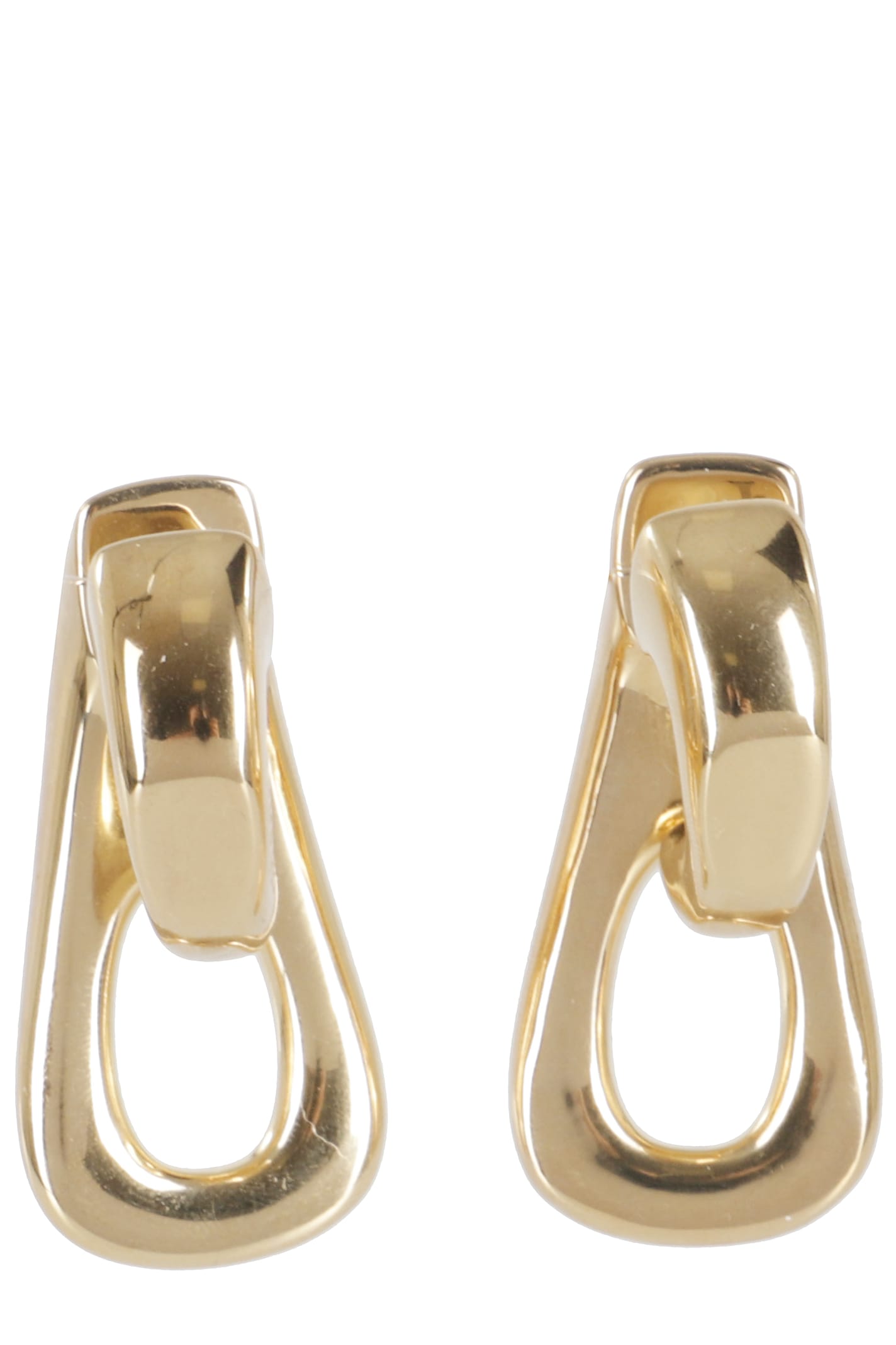 Rabanne Hoop Earrings In Gold