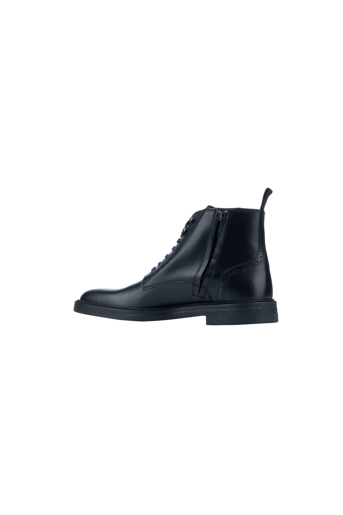 Shop Hugo Boss Scarpe Stringate In Black