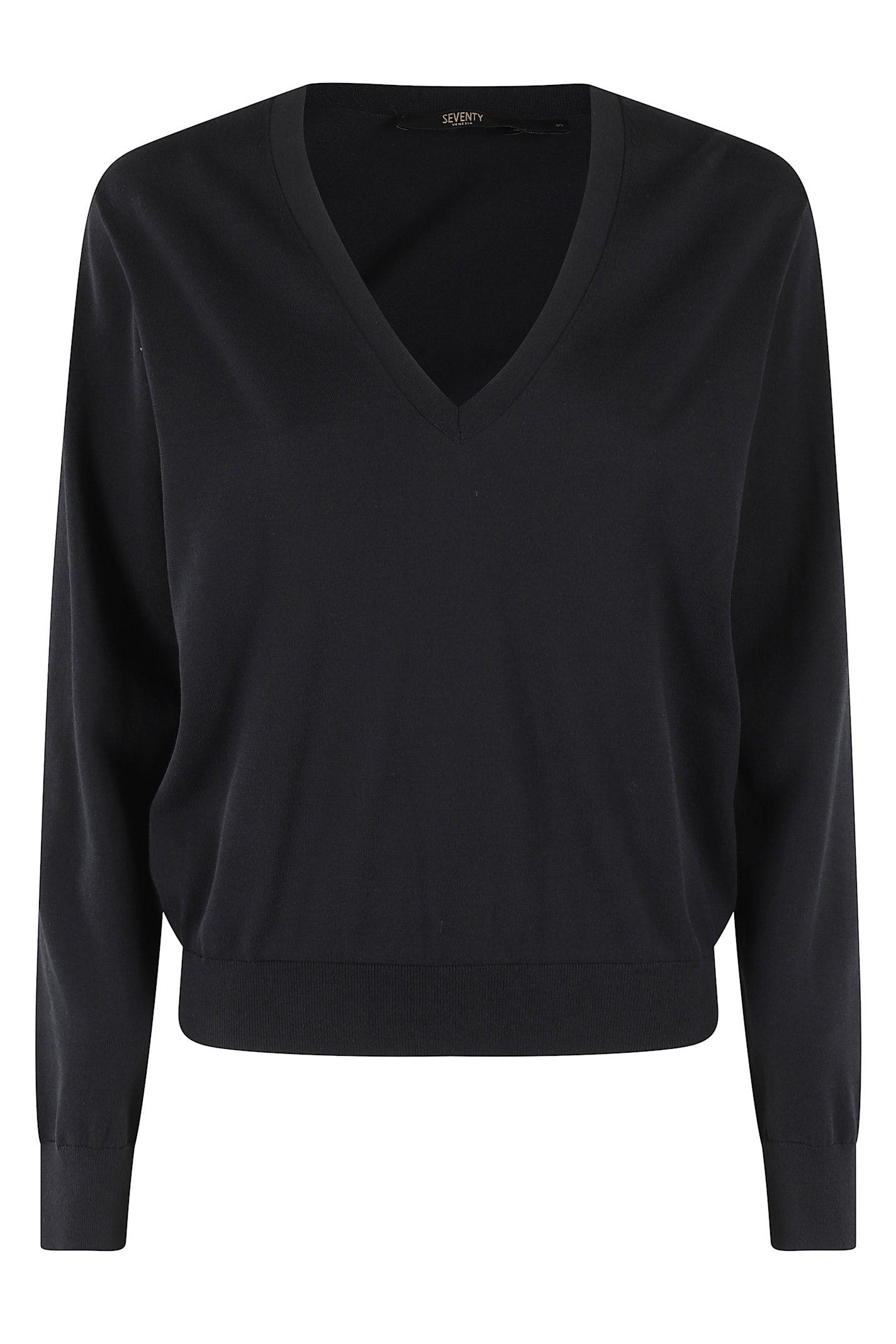 Seventy Scollo V Basico In Nero