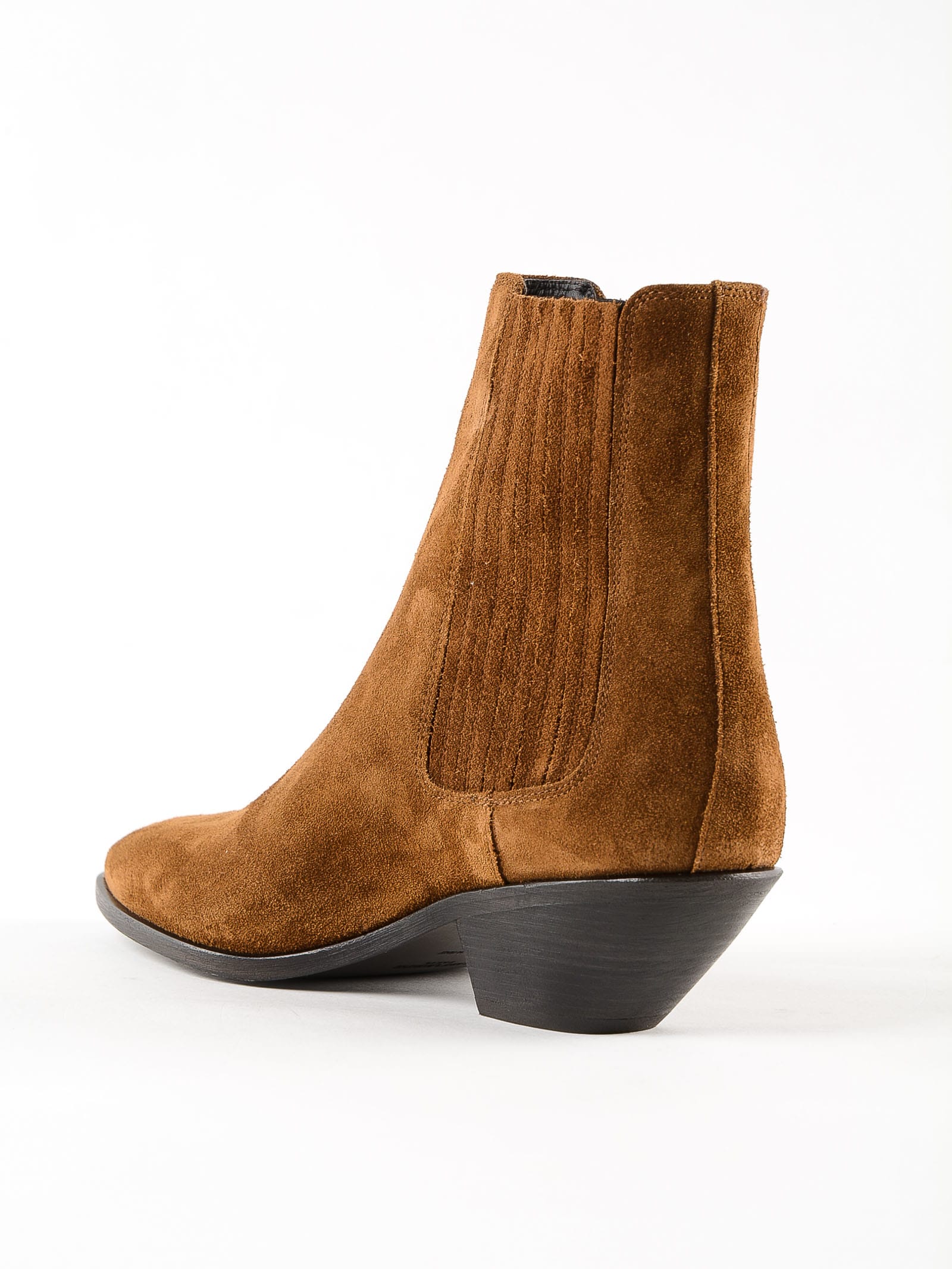 saint laurent west chelsea leather booties